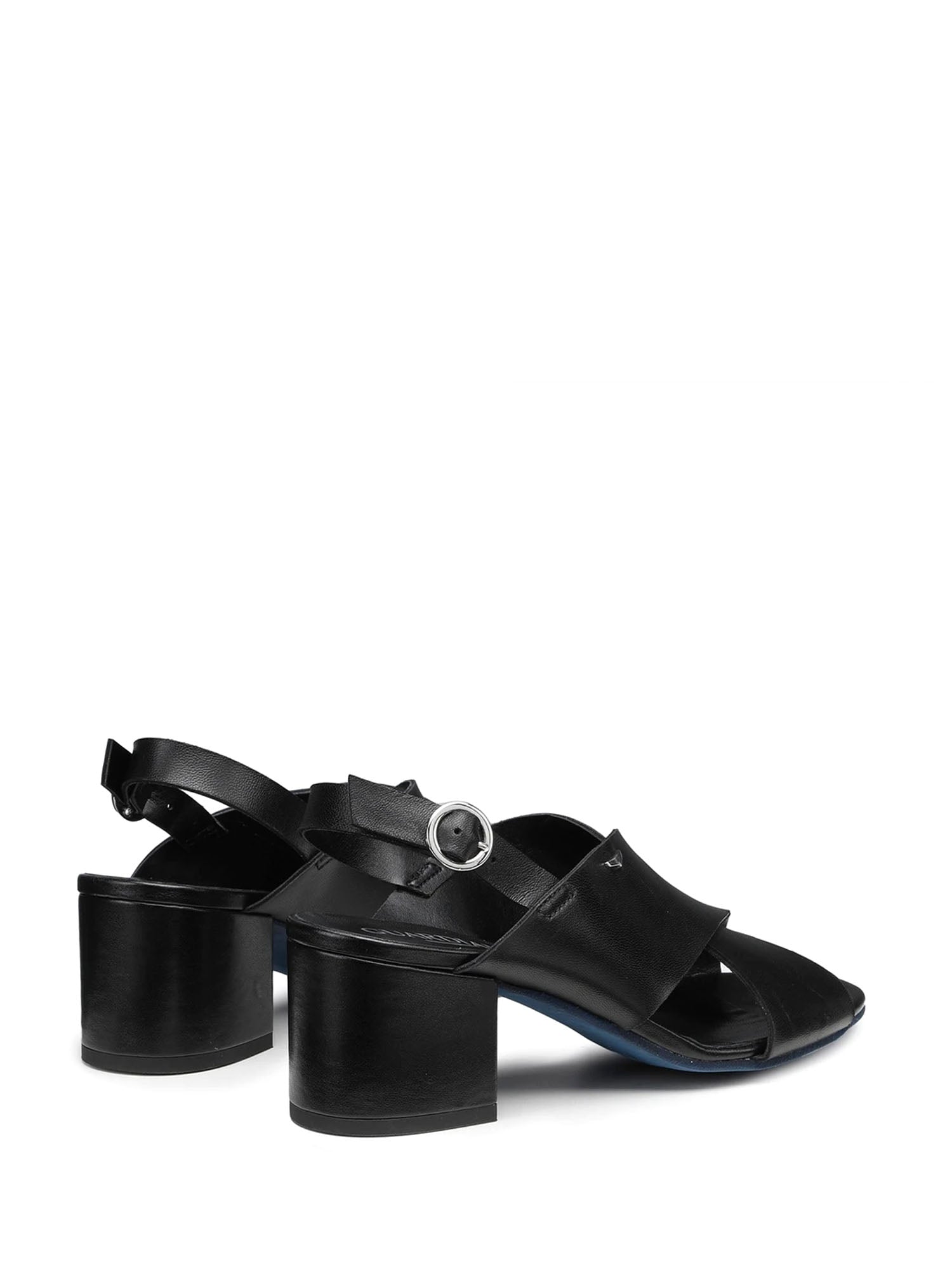 Sandali tacco Nero Alberto Guardiani