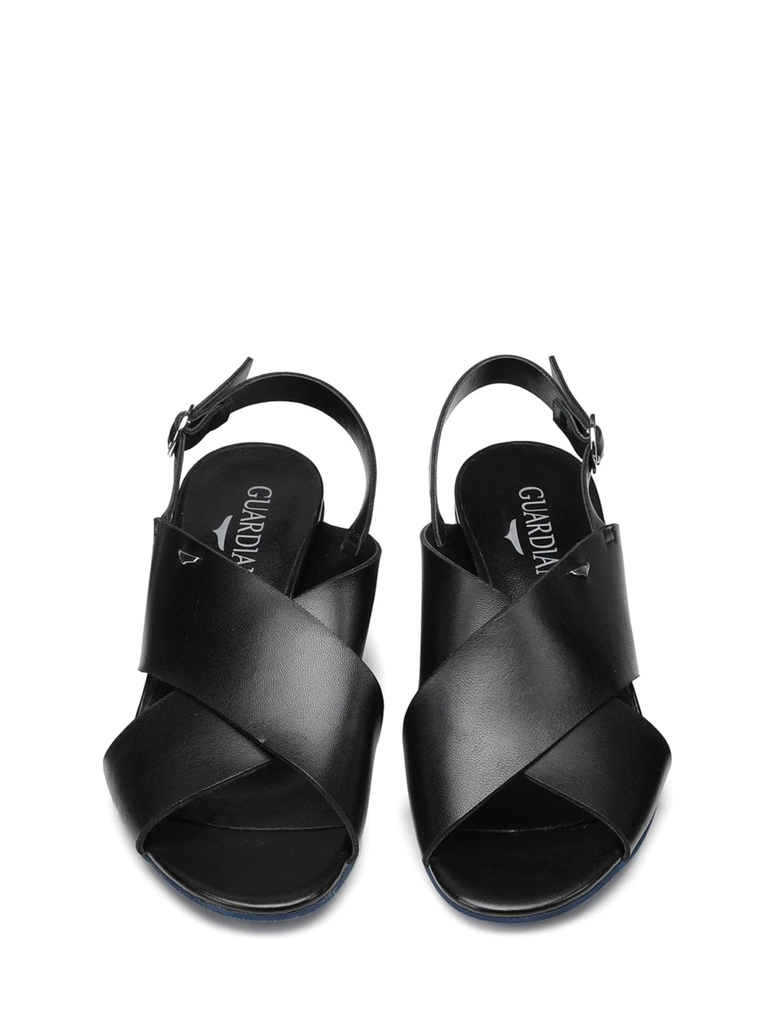 Sandali tacco Nero Alberto Guardiani