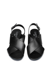 Sandali tacco Nero Alberto Guardiani