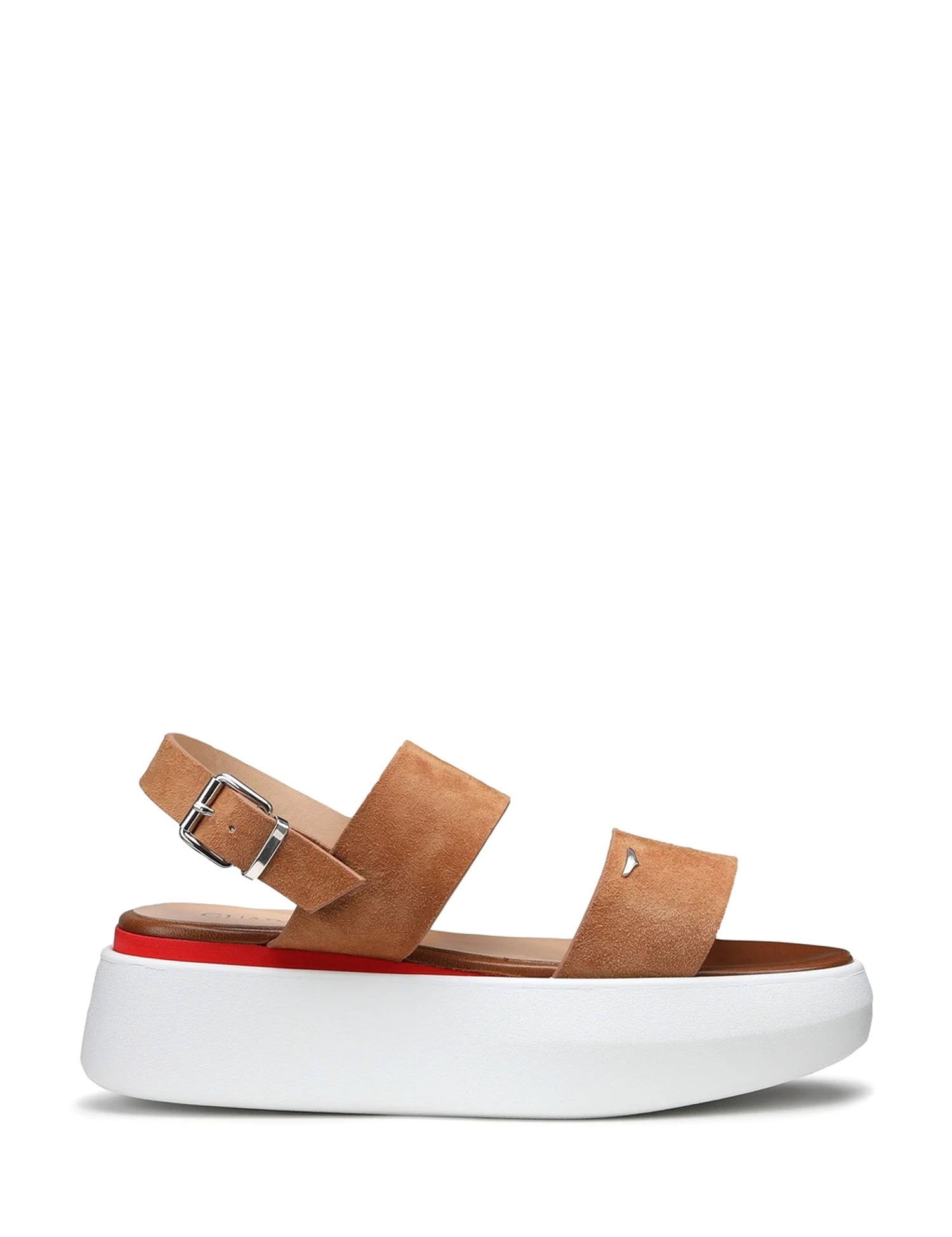 Sandali zeppa Beige Alberto Guardiani