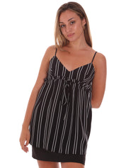 Top e canotte Nero Jijil