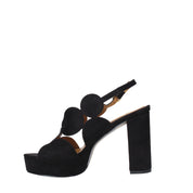 Sandali tacco Nero Beige Grace Shoes
