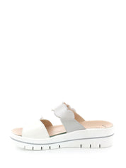 Sandali zeppa Bianco Grunland