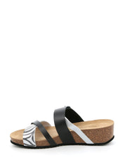 Sandali zeppa Bianco Grunland