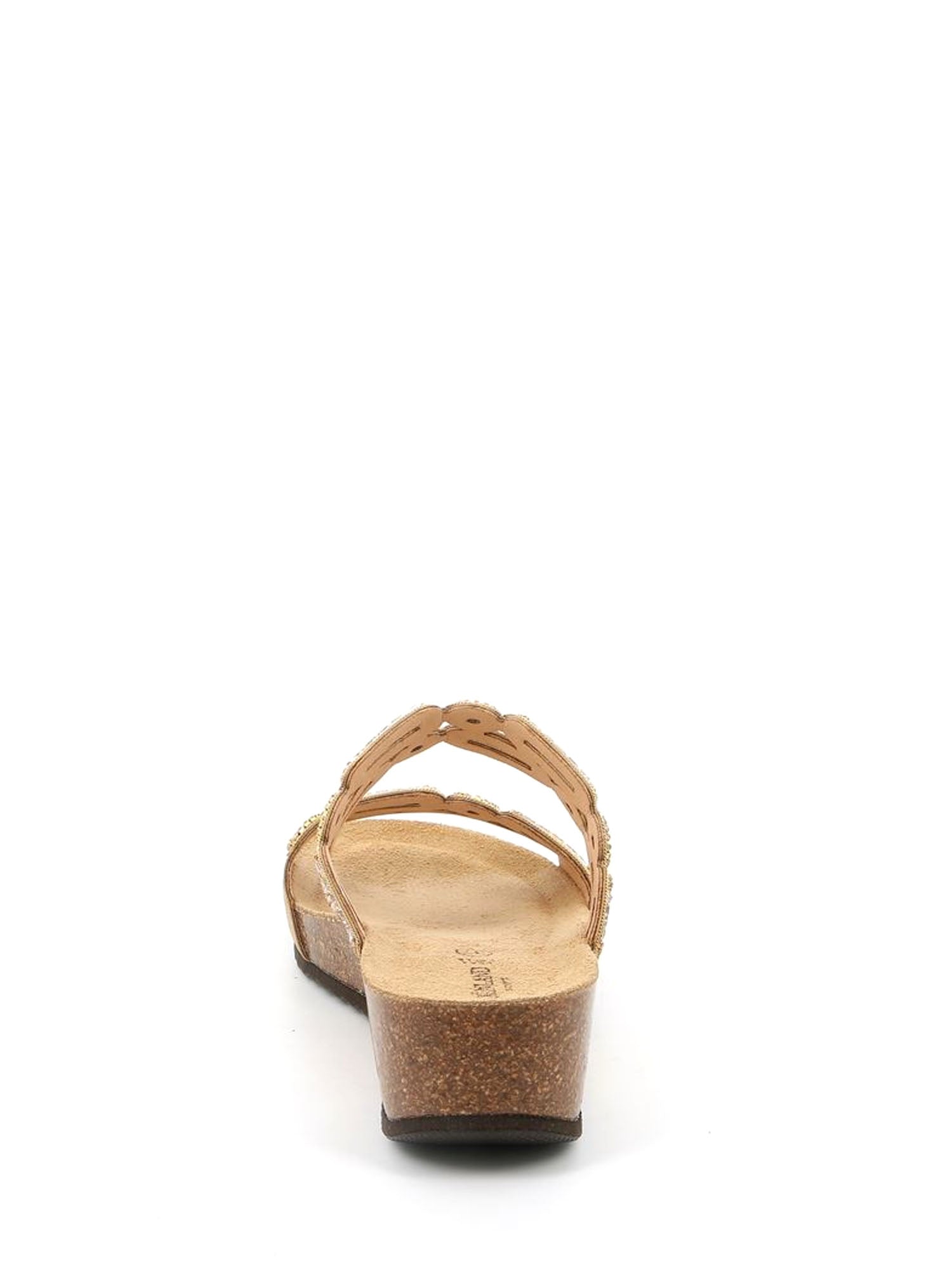 Sandali zeppa Beige Grunland