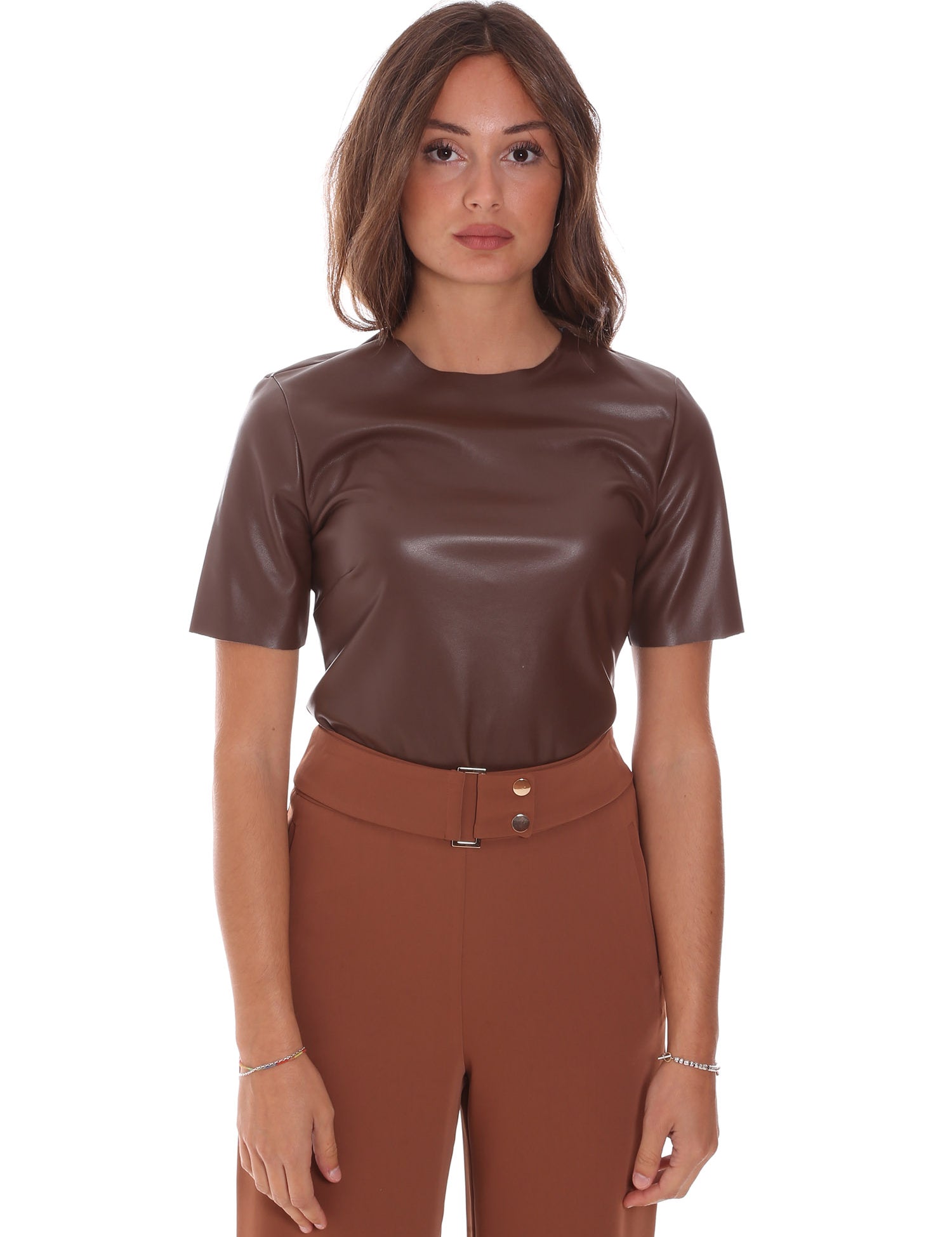 Top e canotte Marrone Guess Marciano