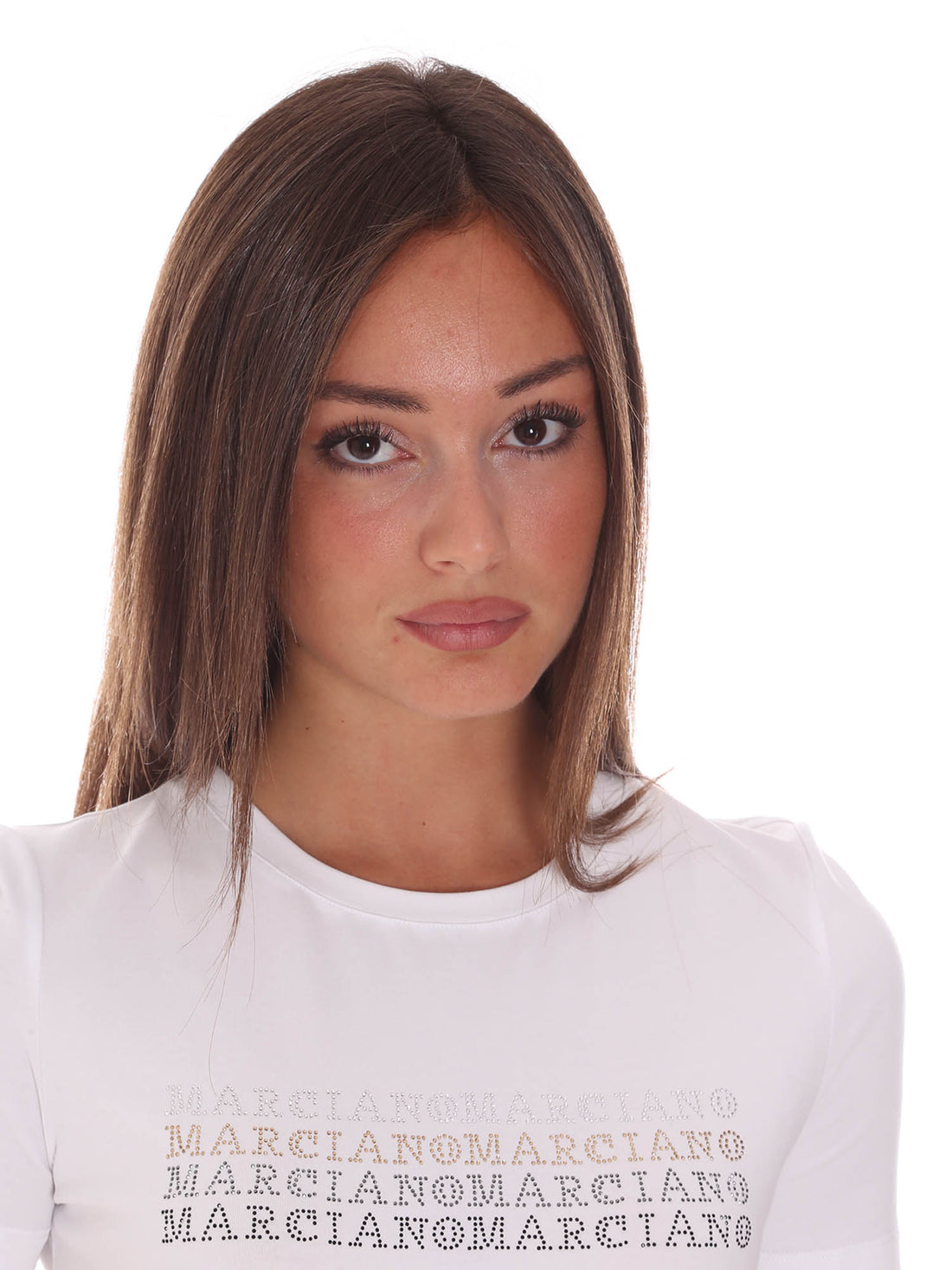 T-shirt Bianco Guess Marciano