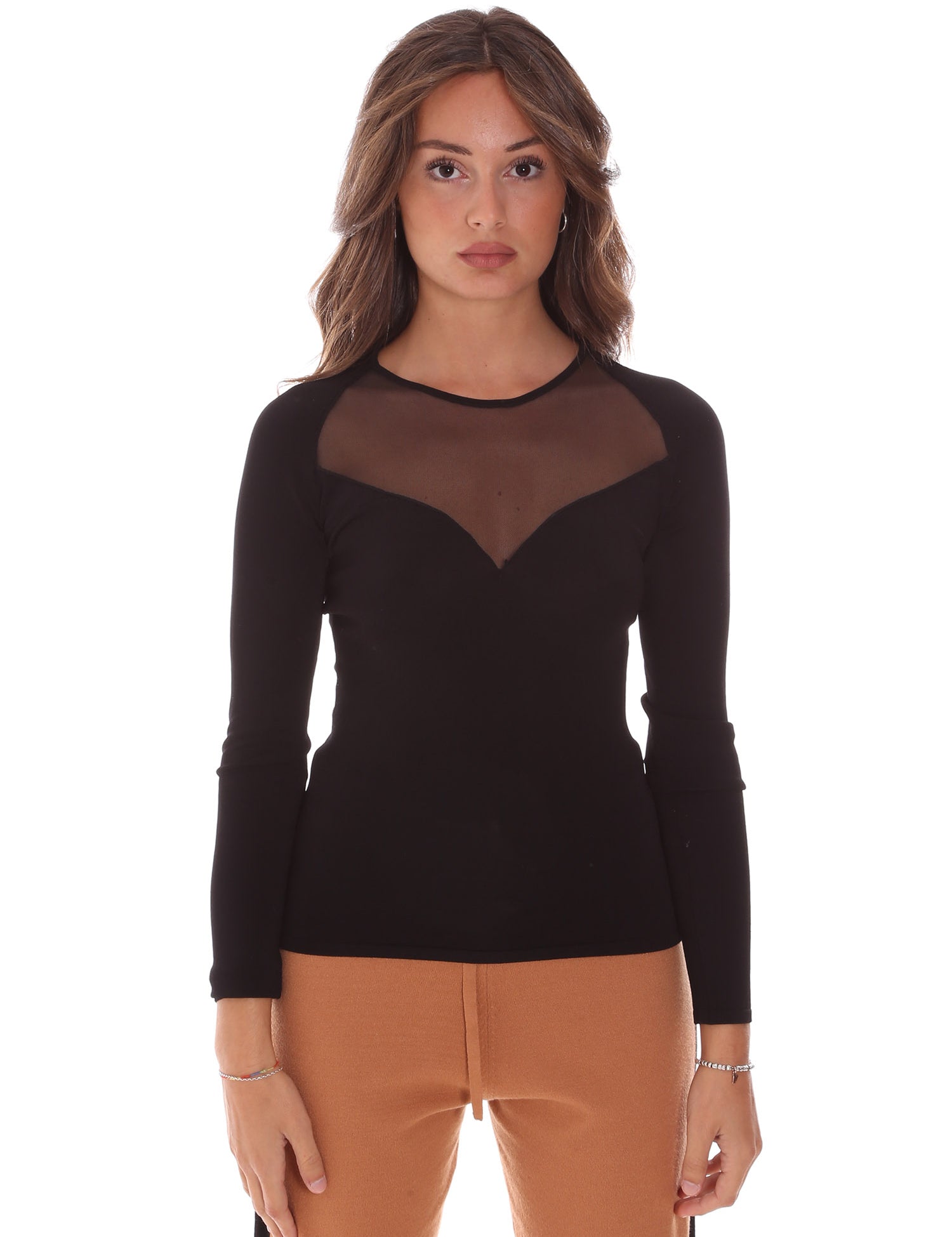 Top e canotte Nero Guess Marciano