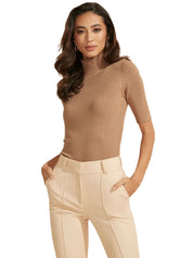 Maglie a collo alto Beige Guess Marciano