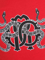 T-shirt Rosso Roberto Cavalli