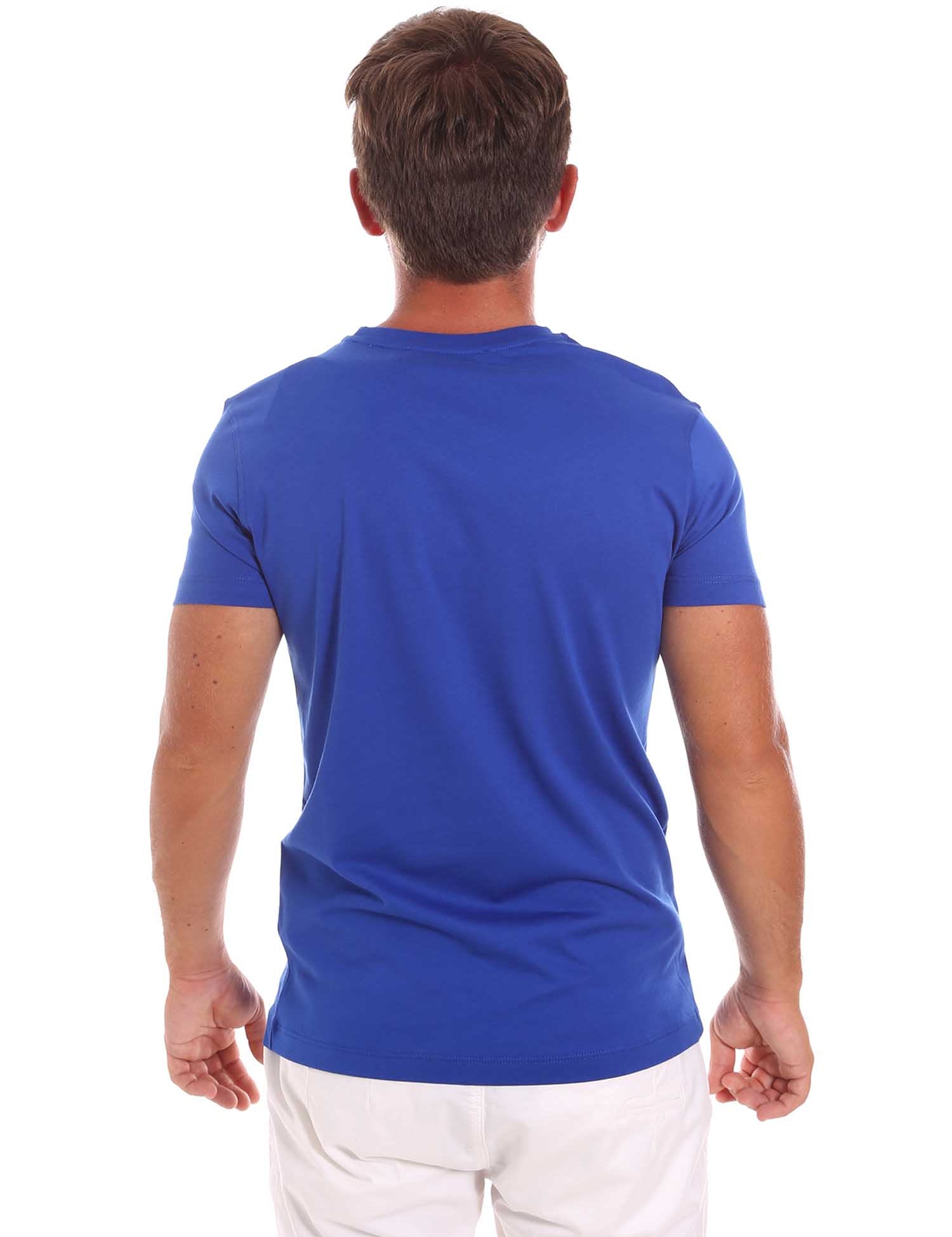 T-shirt Blu Roberto Cavalli