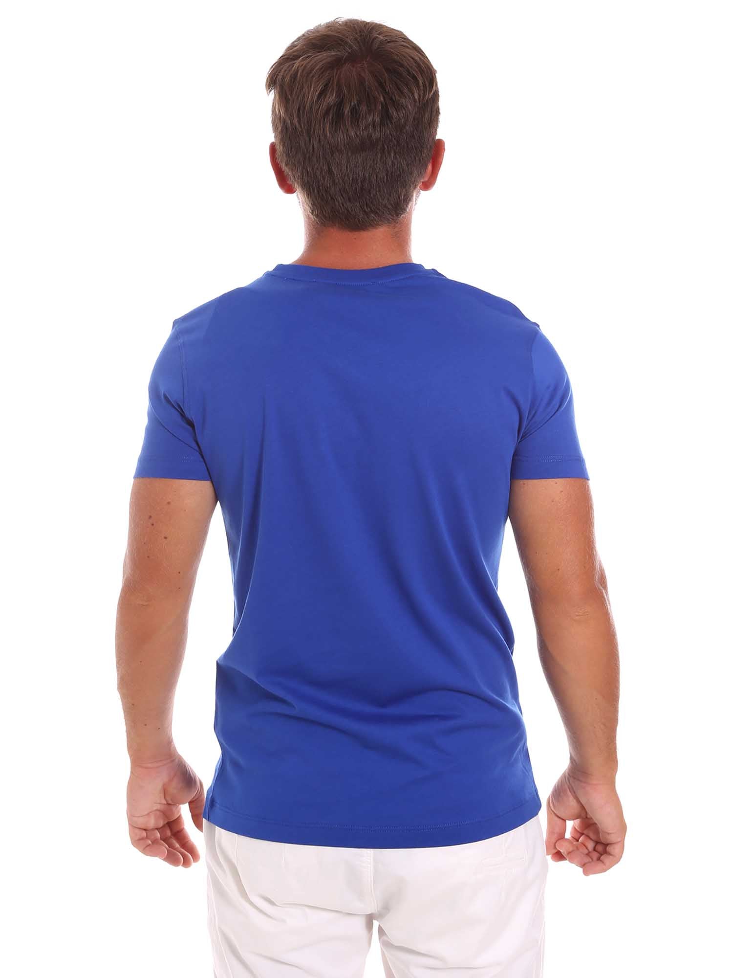 T-shirt Blu Roberto Cavalli