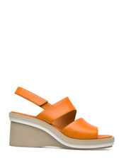 Sandali zeppa Marrone Camper