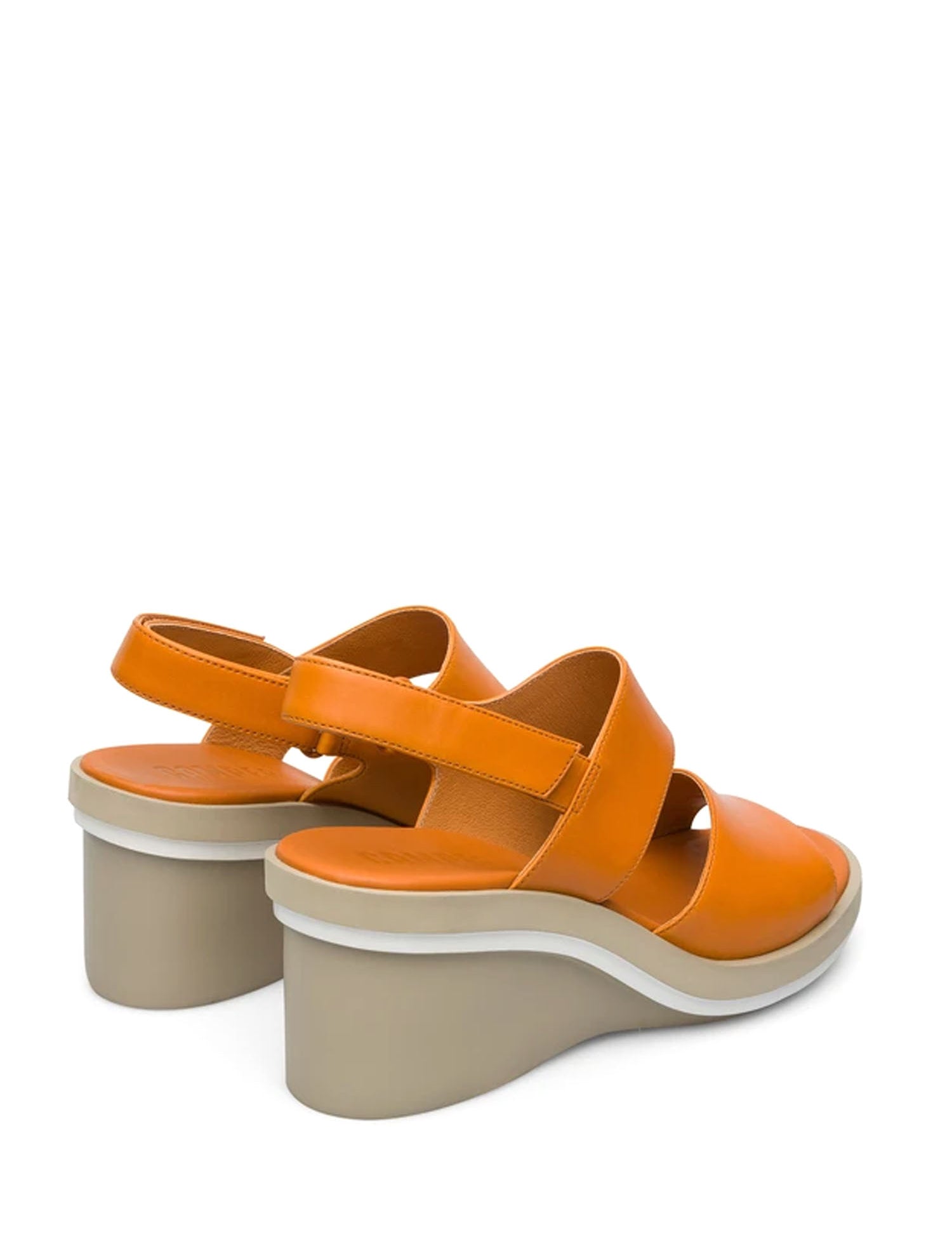 Sandali zeppa Marrone Camper