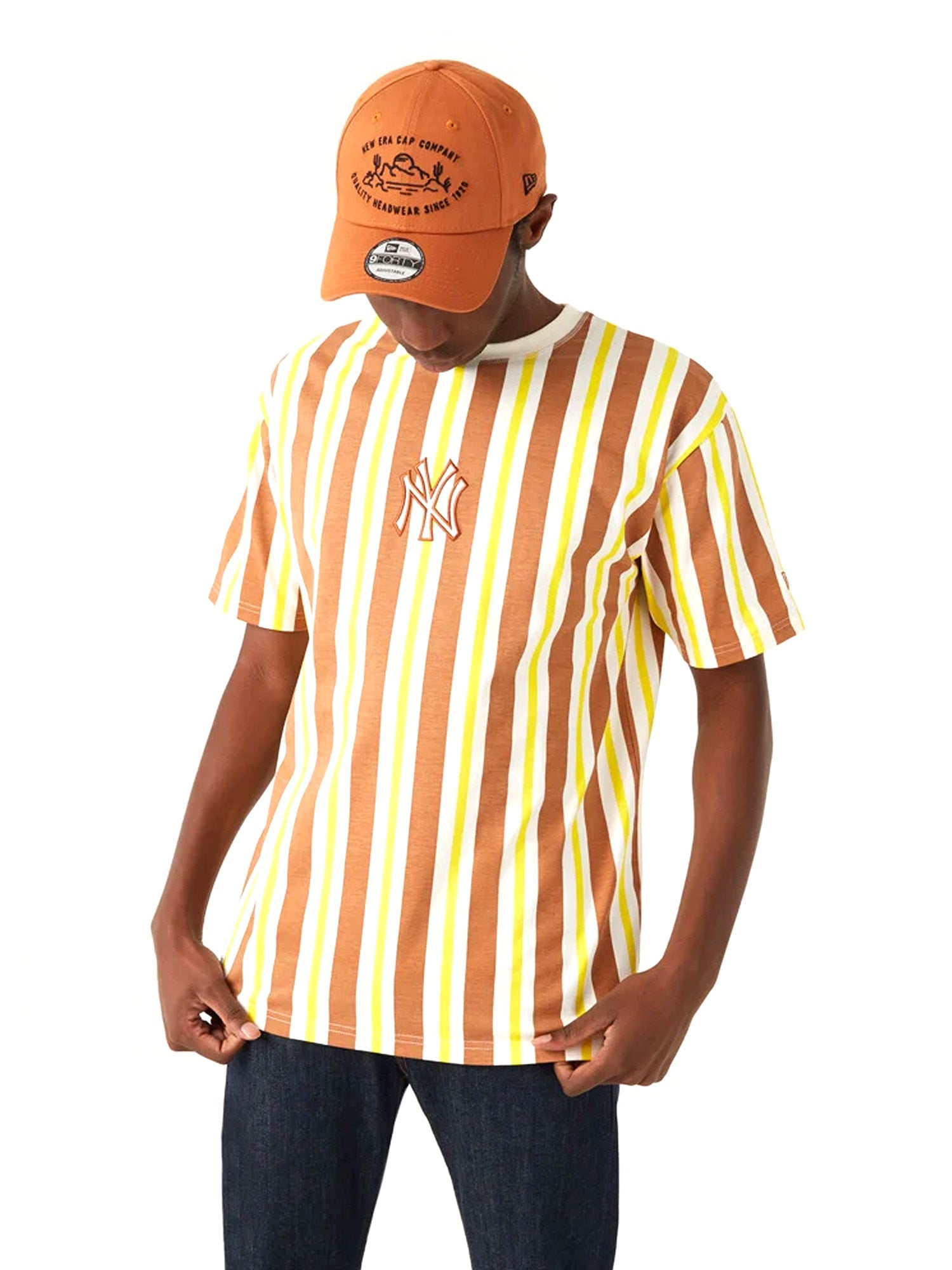 T-shirt Marrone New Era