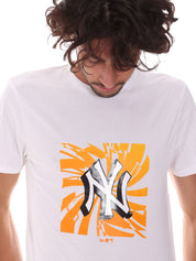 T-shirt Bianco New Era