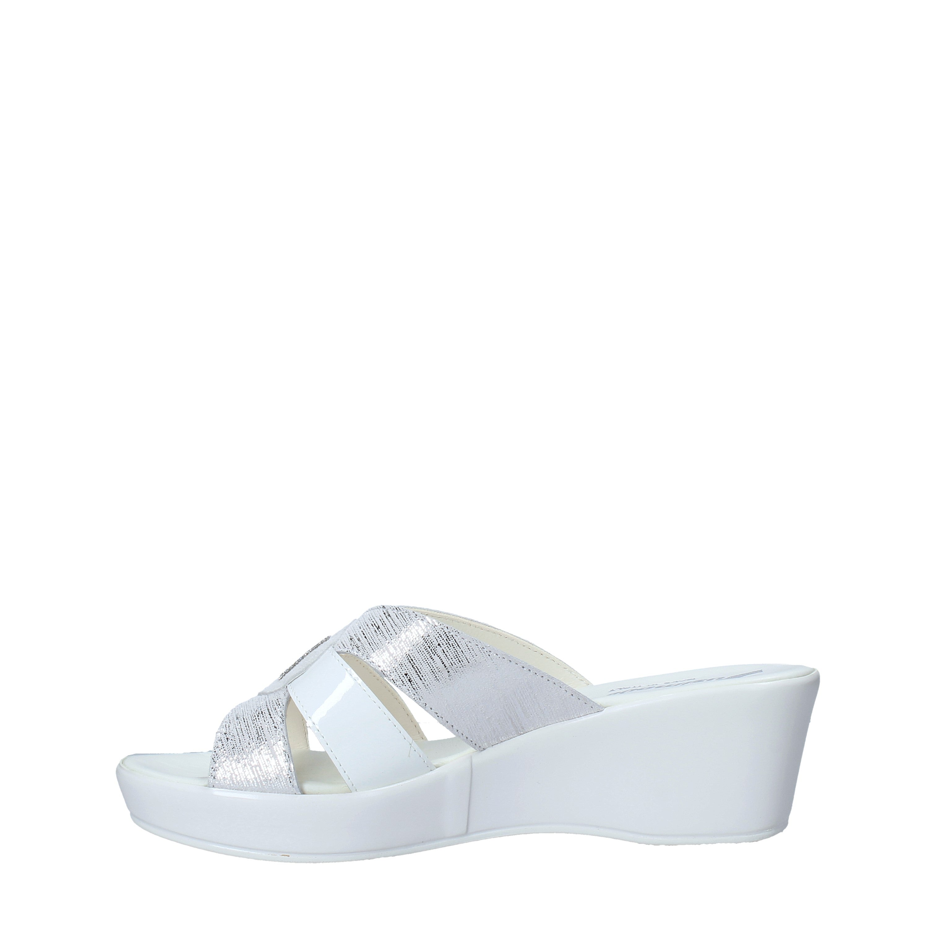 Sandali zeppa Bianco Susimoda