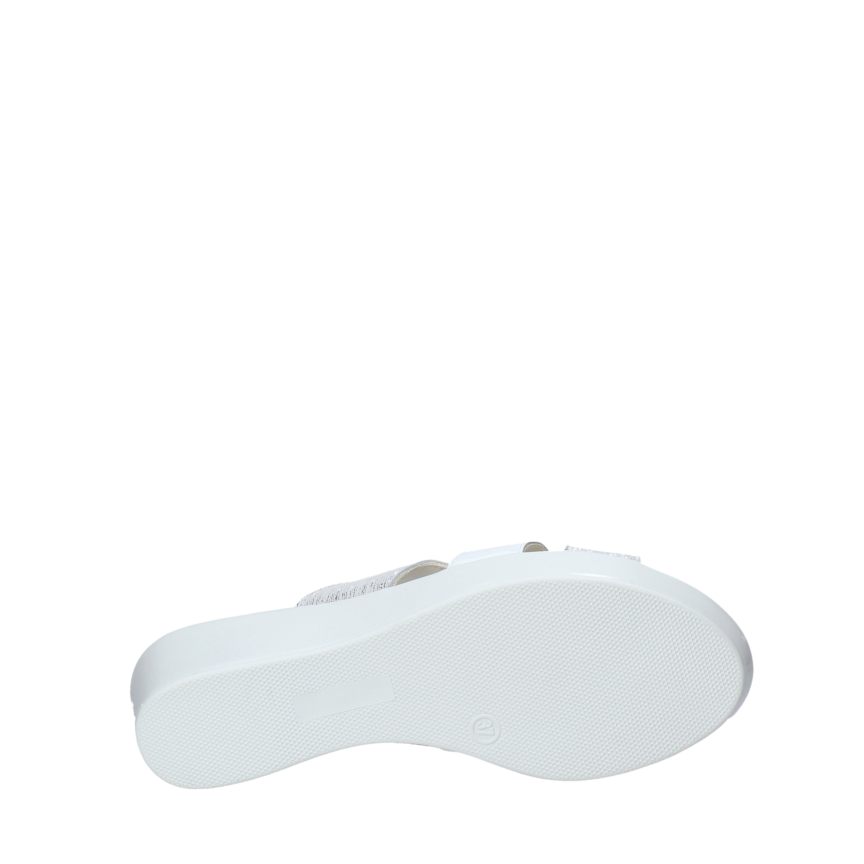 Sandali zeppa Bianco Susimoda