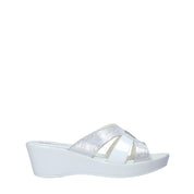 Sandali zeppa Bianco Susimoda