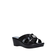 Sandali zeppa Nero Susimoda