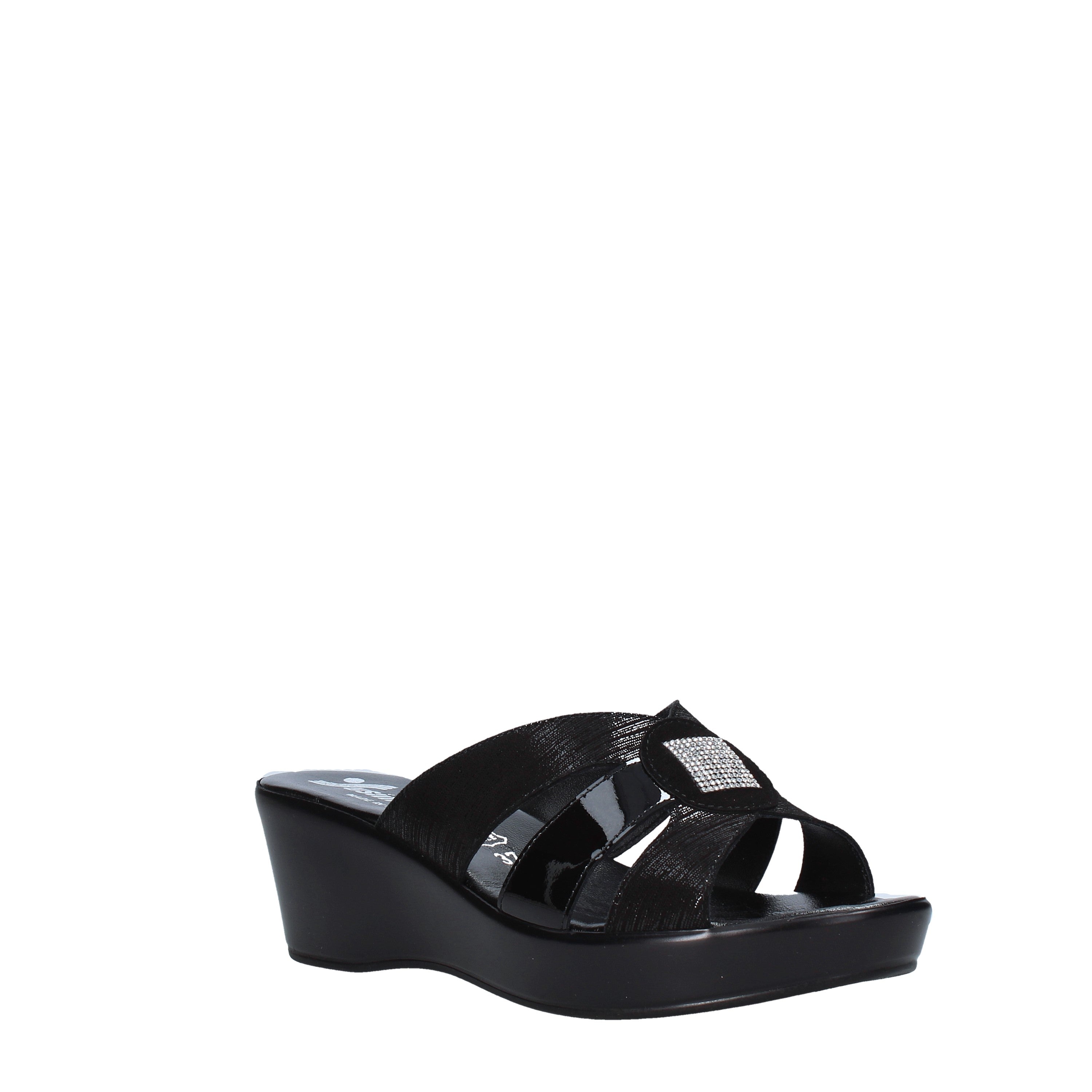 Sandali zeppa Nero Susimoda