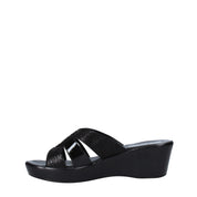 Sandali zeppa Nero Susimoda