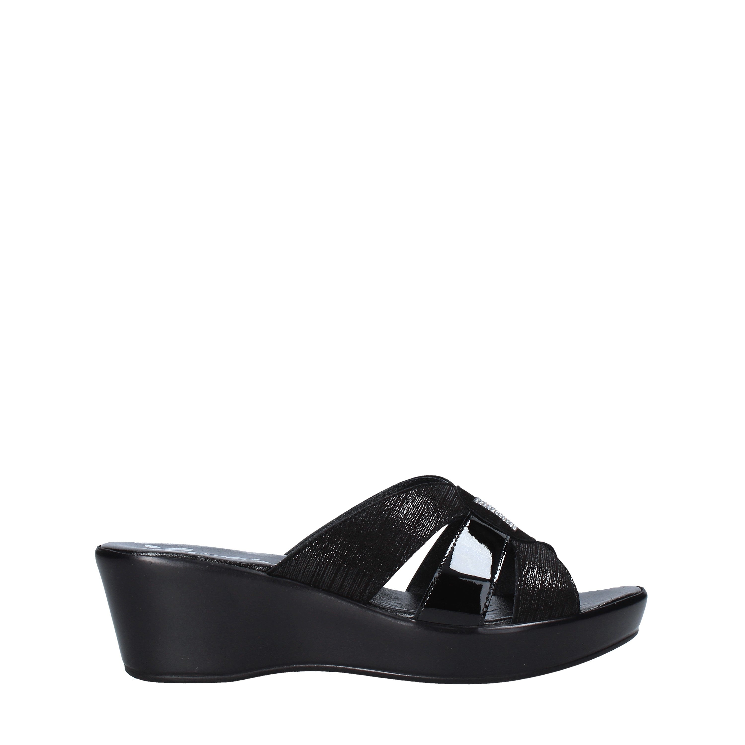 Sandali zeppa Nero Susimoda