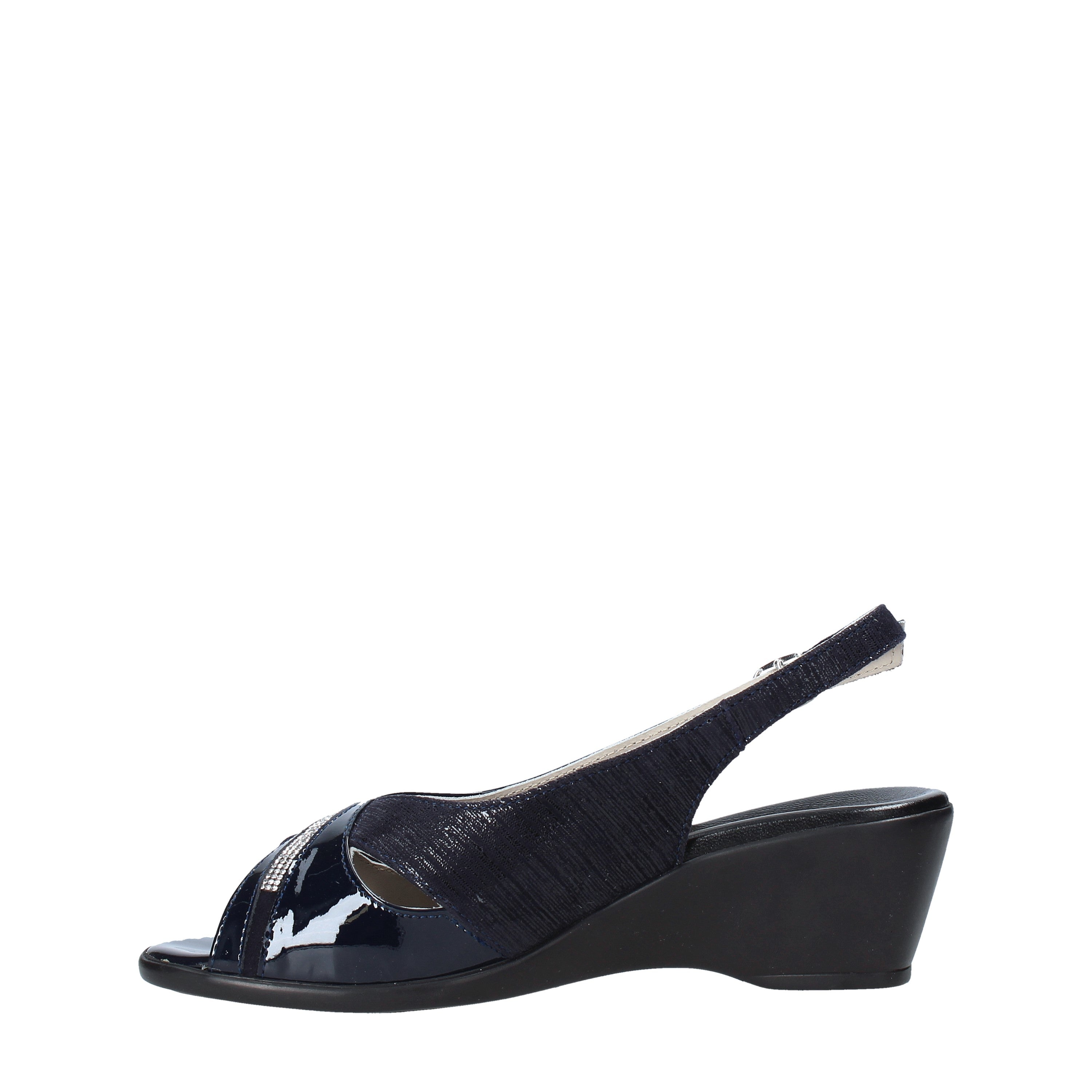 Sandali zeppa Blu Susimoda