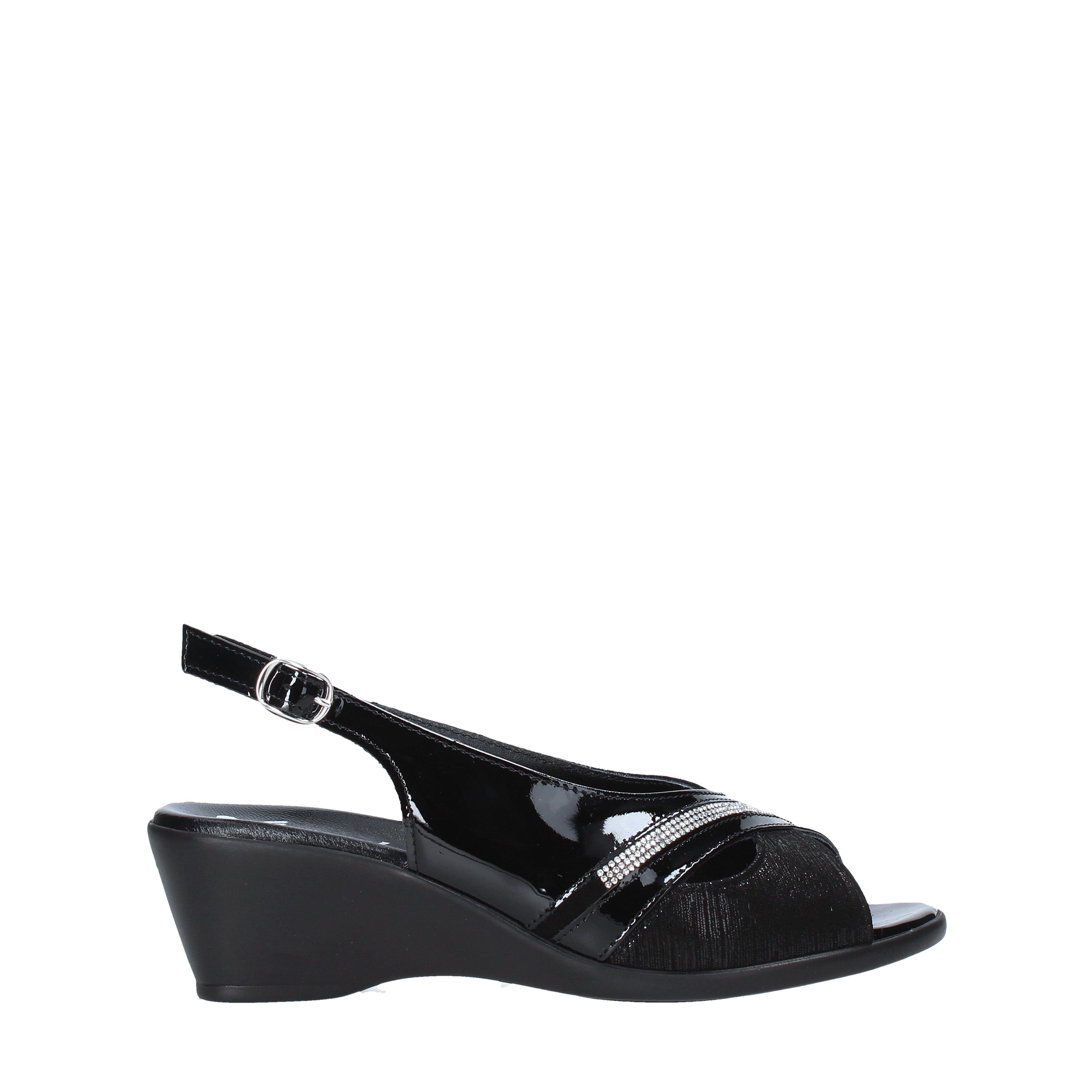 Sandali zeppa Nero Susimoda