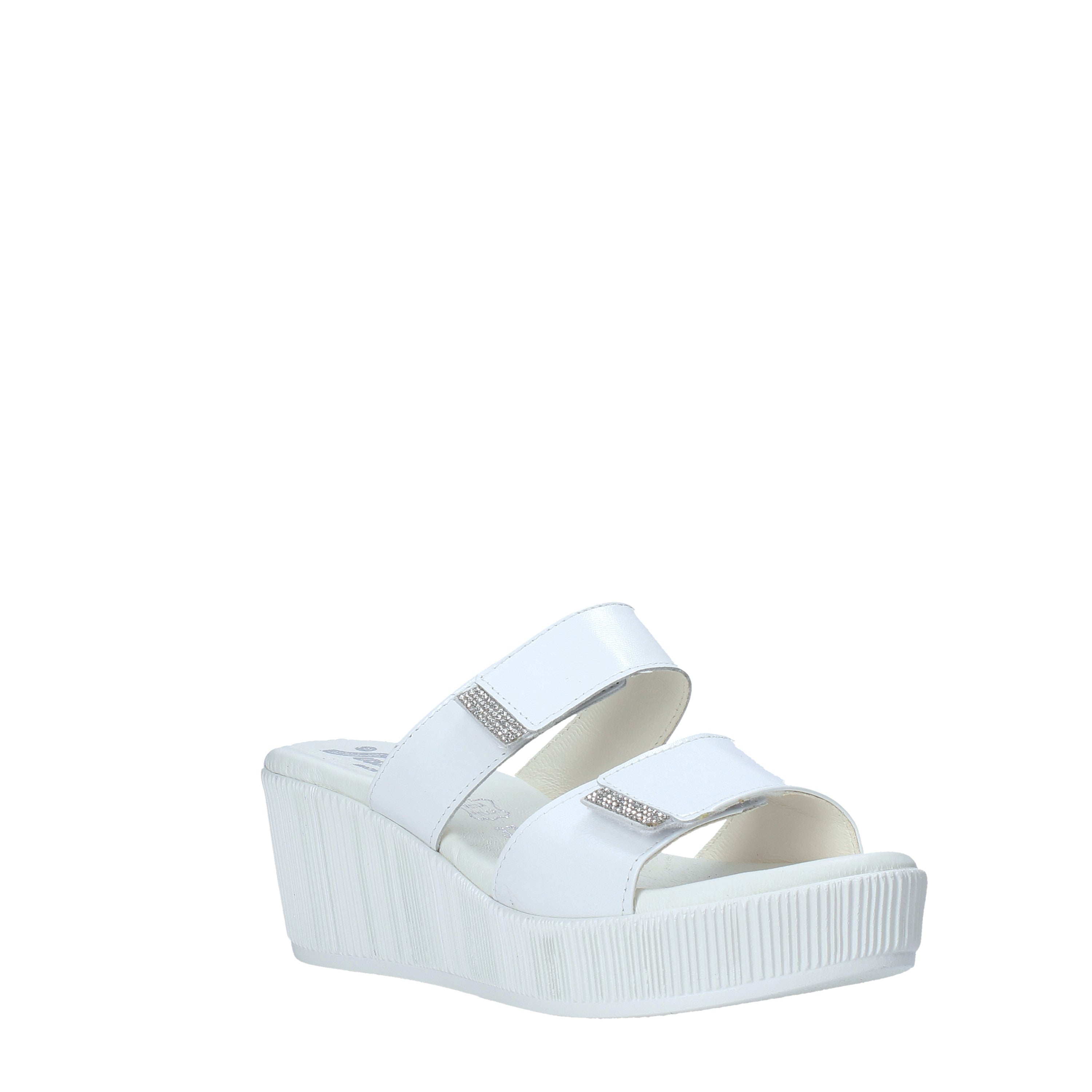 Sandali zeppa Bianco Susimoda