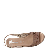 Sandali zeppa Marrone Susimoda