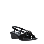 Sandali zeppa Nero Susimoda