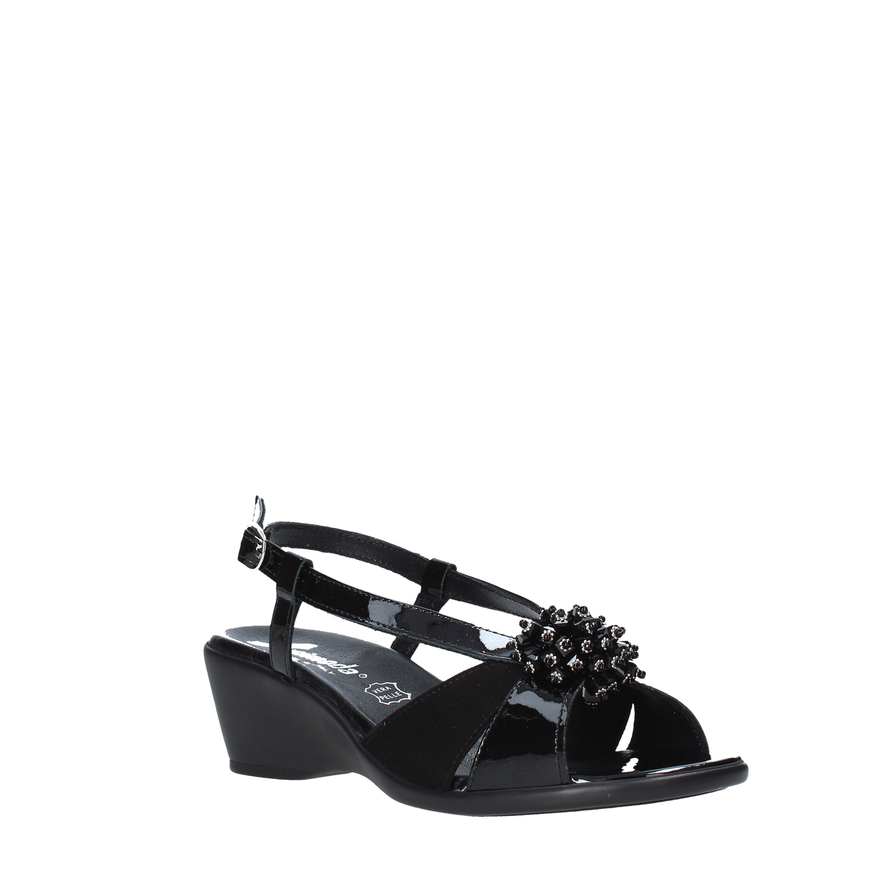 Sandali zeppa Nero Susimoda