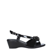 Sandali zeppa Nero Susimoda