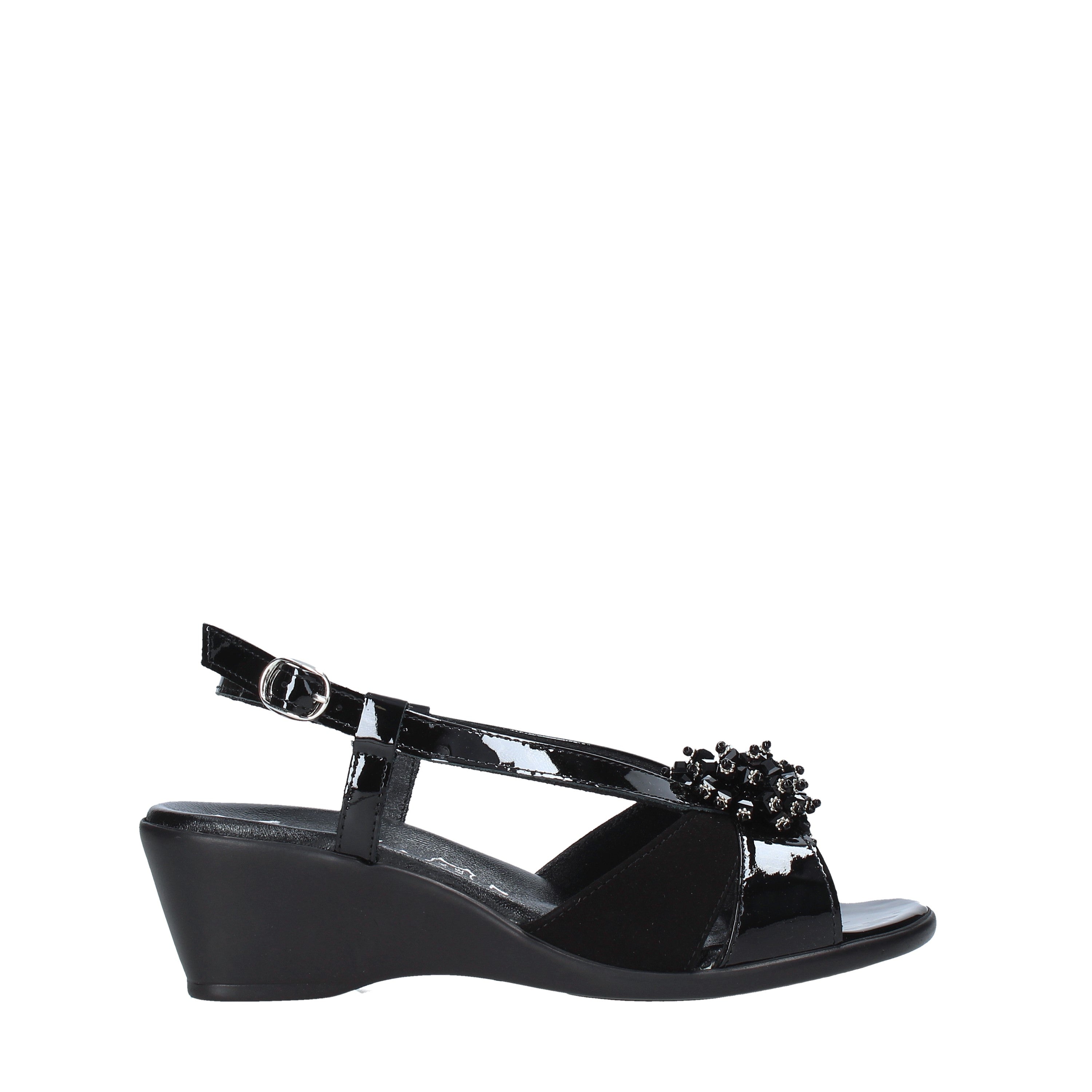 Sandali zeppa Nero Susimoda