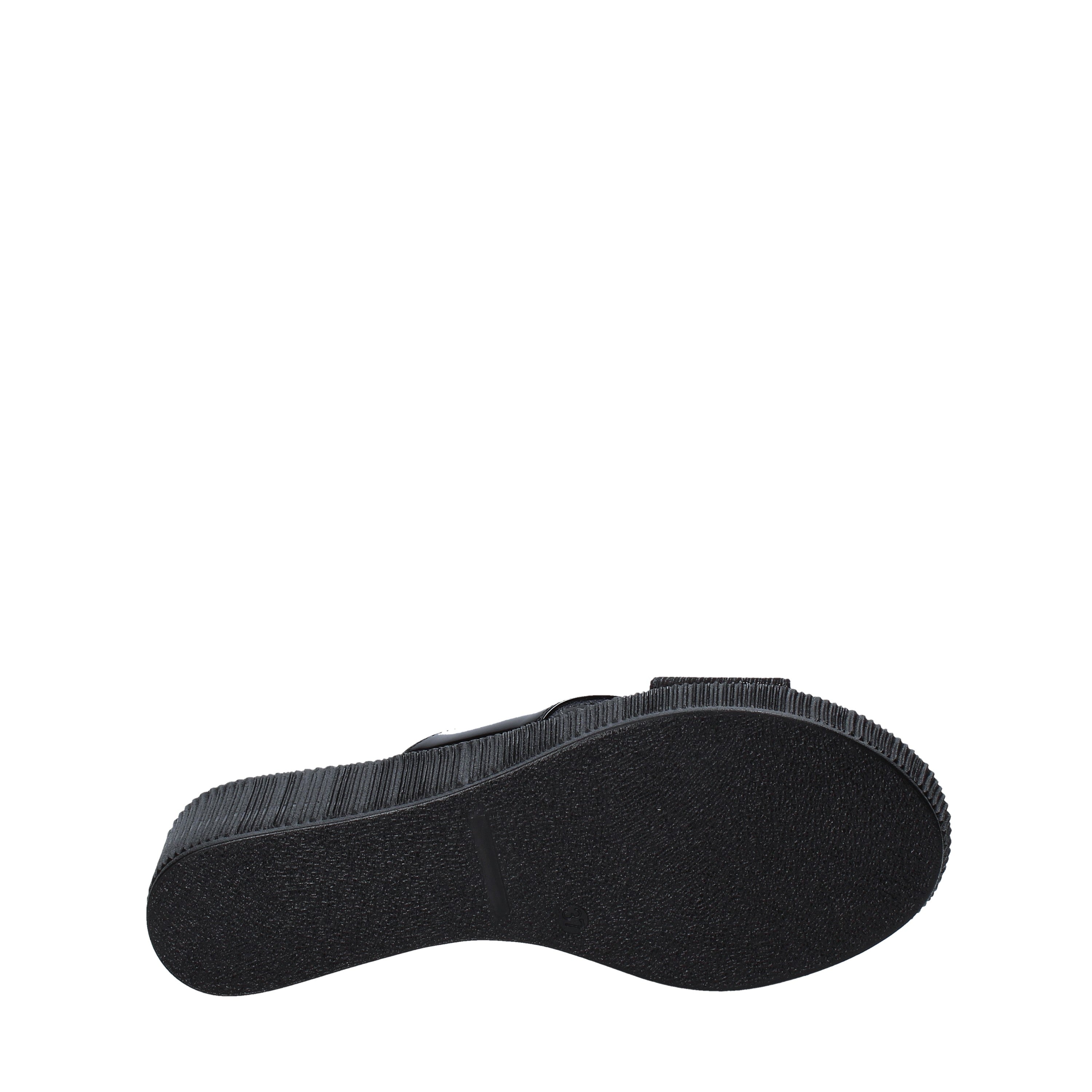 Sandali zeppa Nero Susimoda