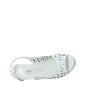 Sandali zeppa Bianco Susimoda