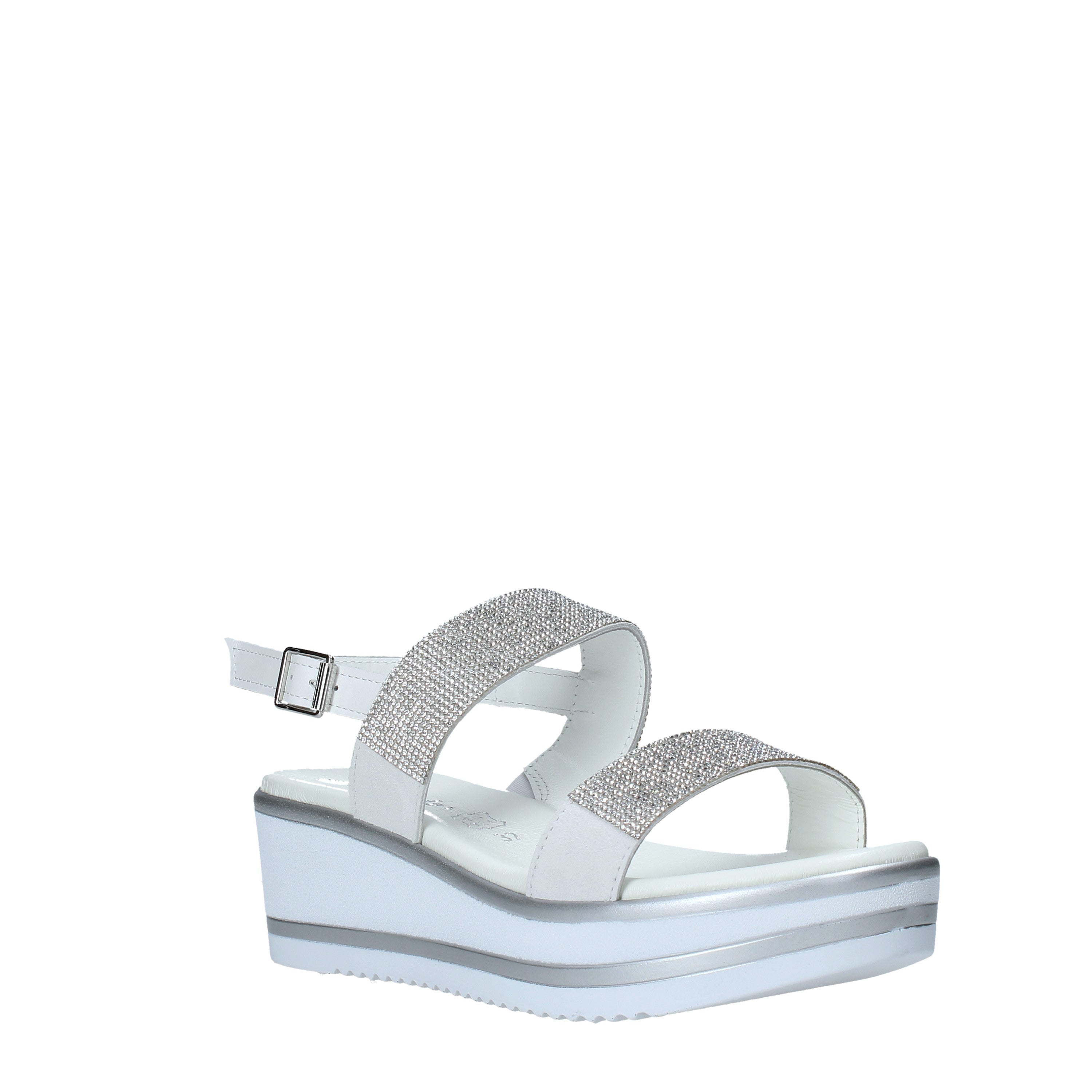 Sandali zeppa Bianco Susimoda