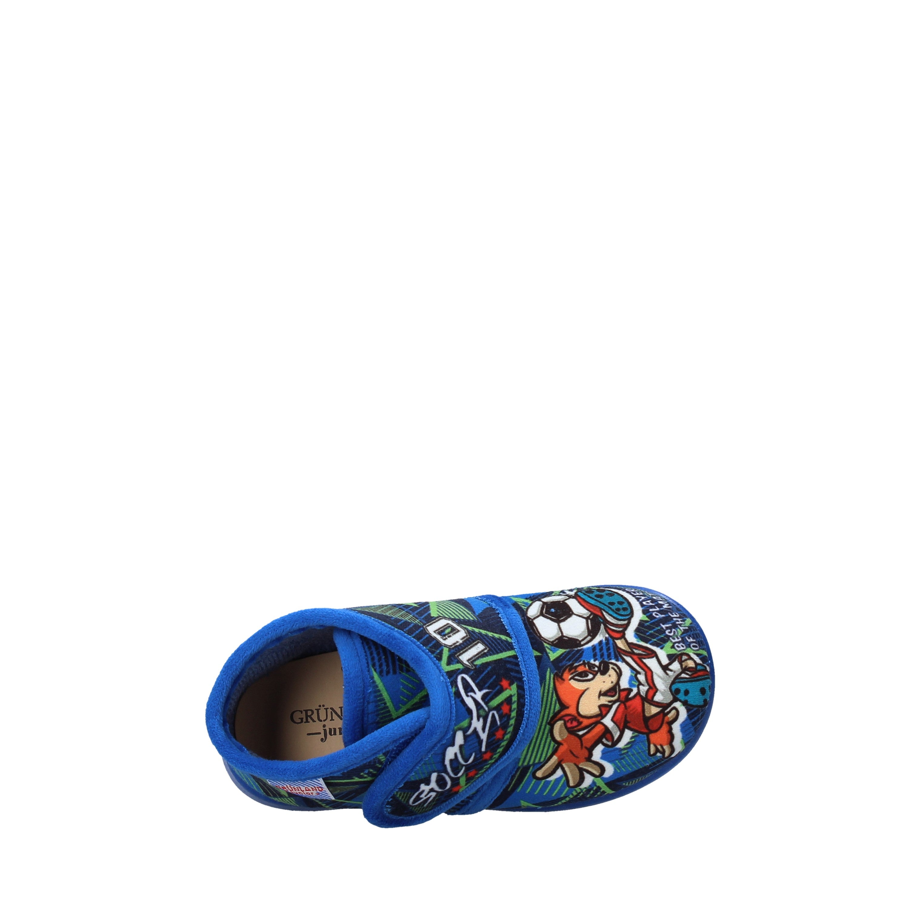 Pantofole Blu Grunland Junior