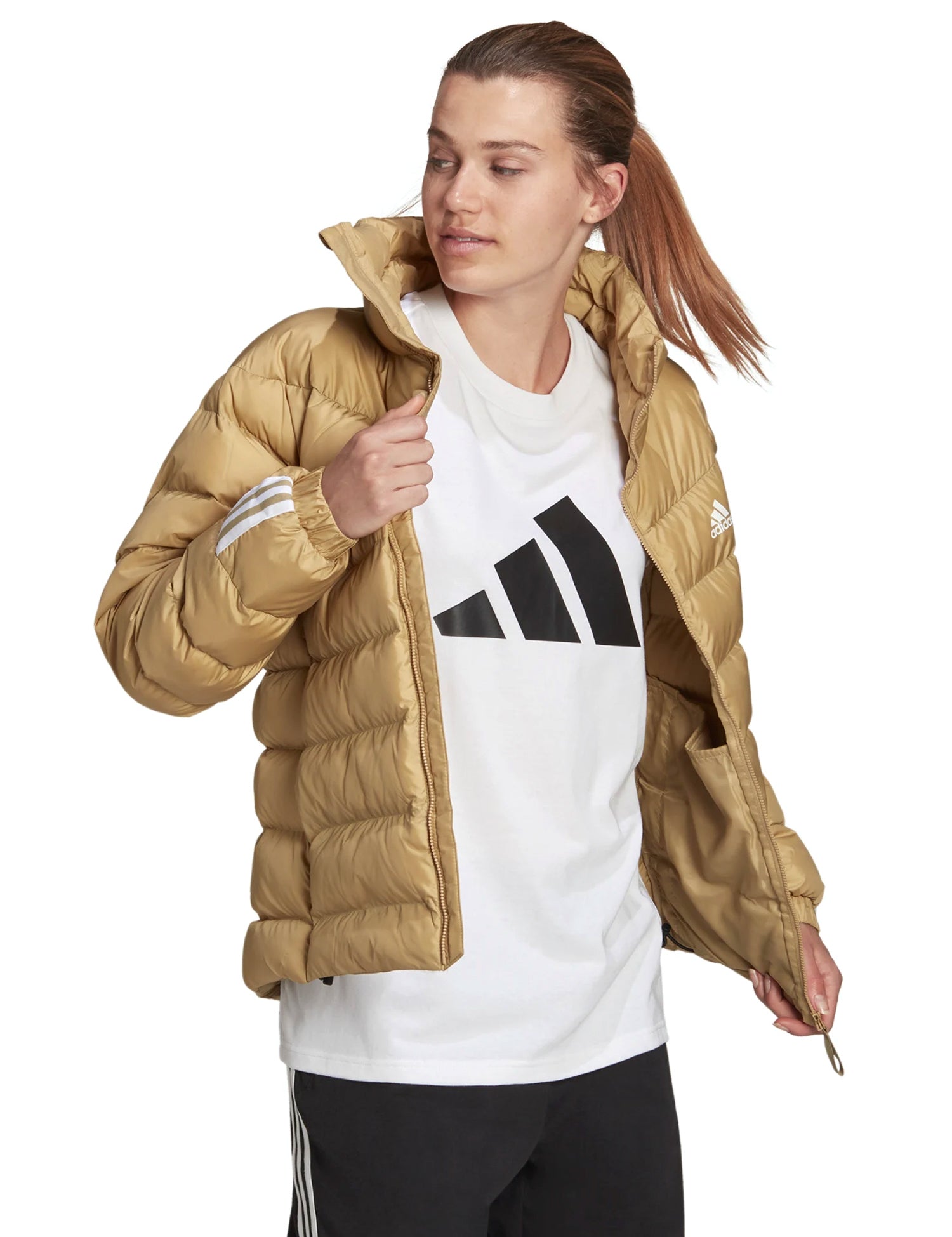 Piumini Beige Adidas Performance