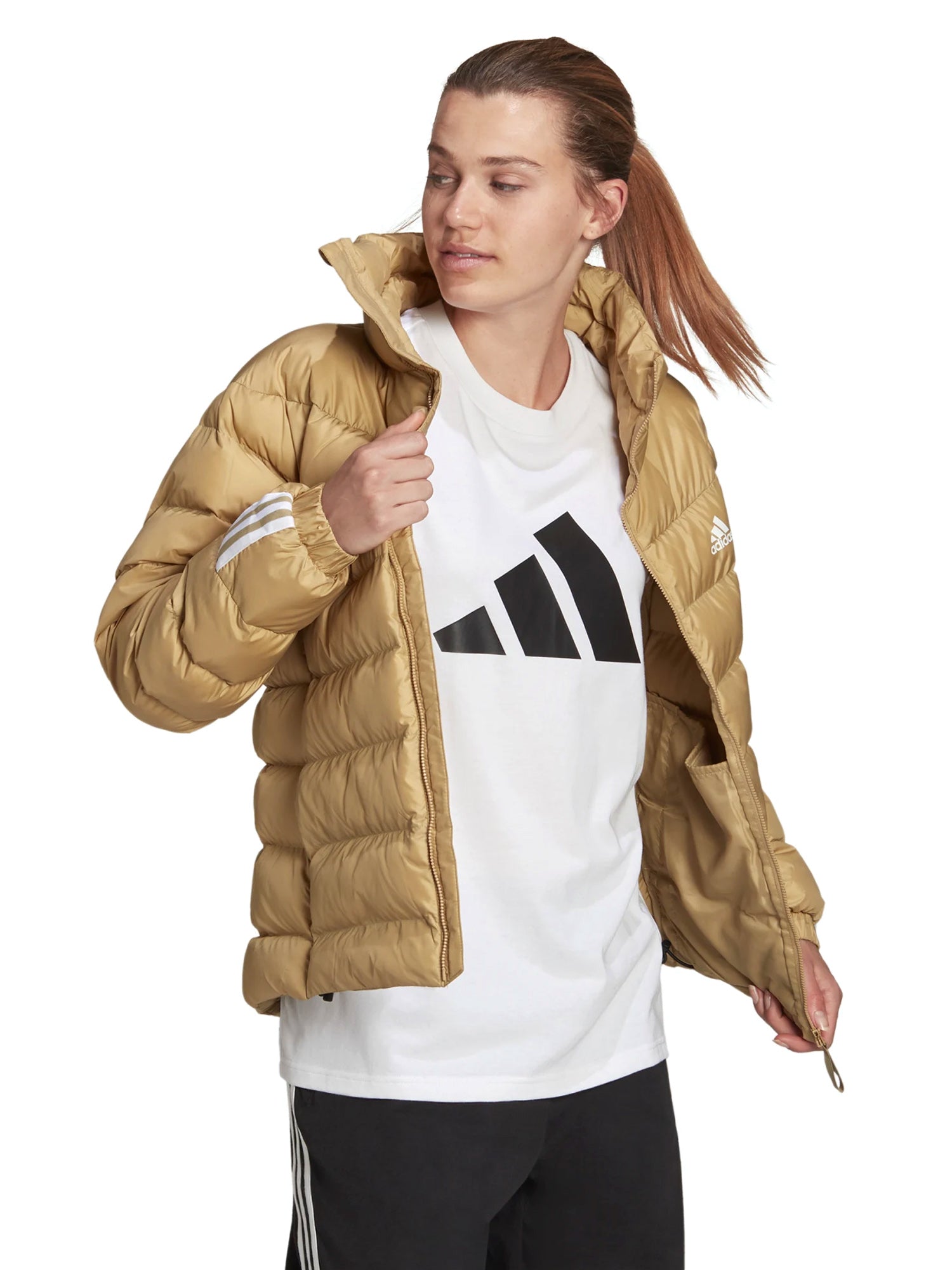 Piumini Beige Adidas Performance