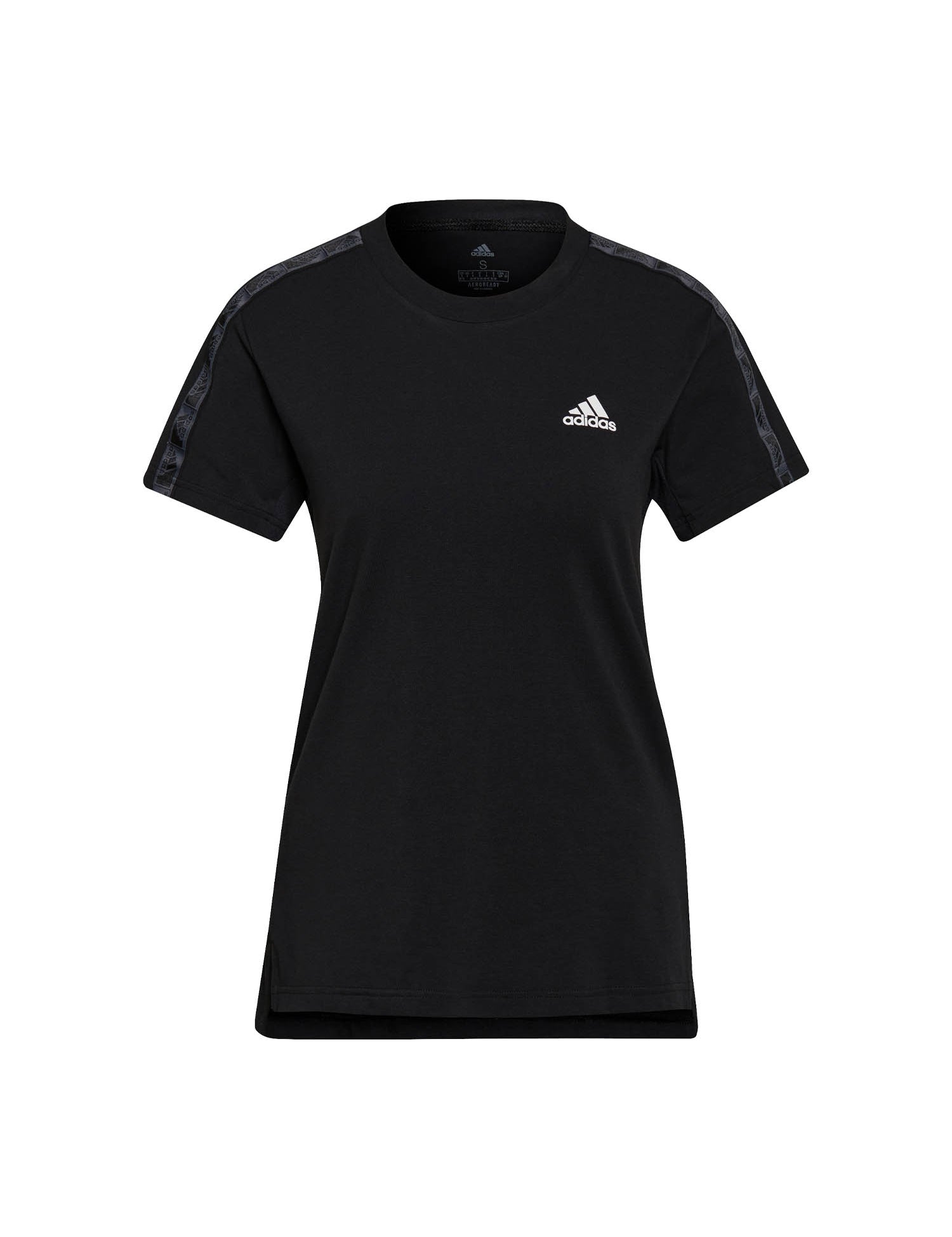 T-shirt Nero Adidas Performance