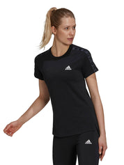 T-shirt Nero Adidas Performance