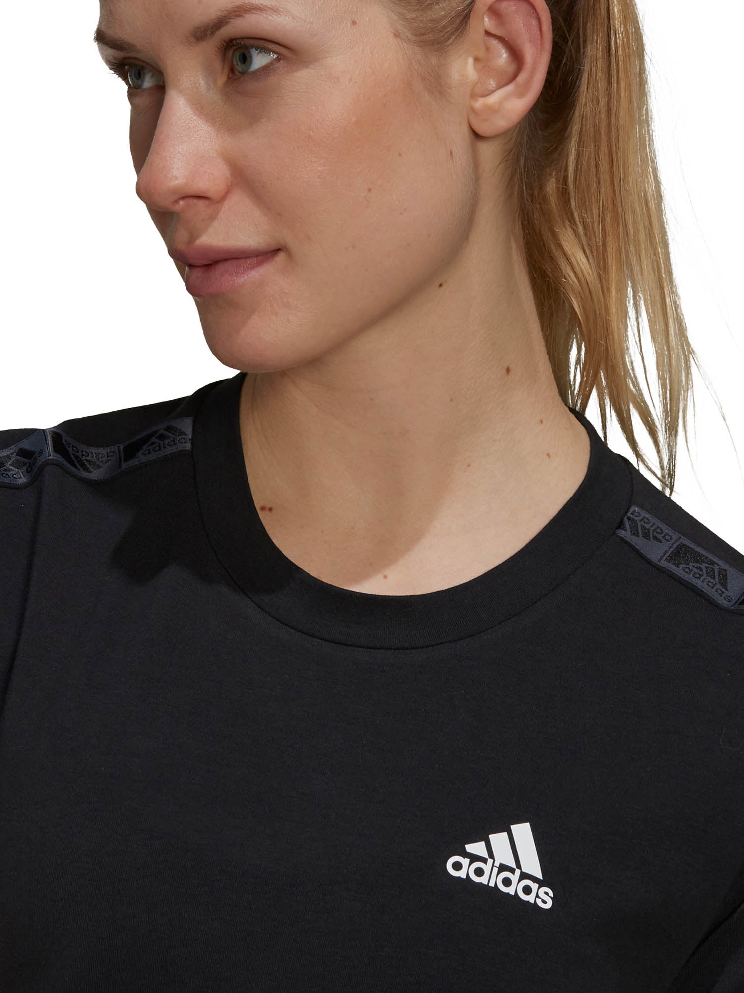 T-shirt Nero Adidas Performance
