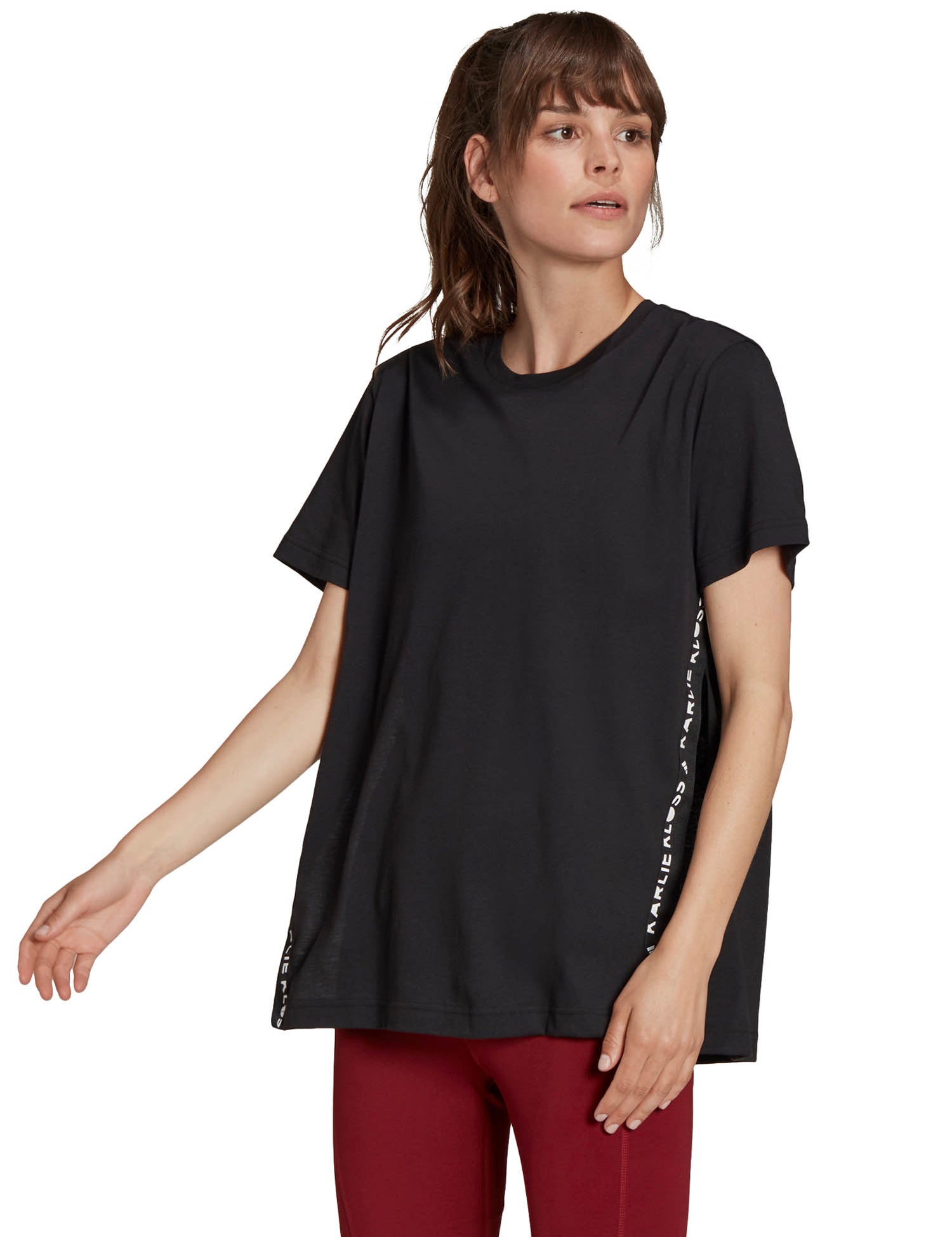 T-shirt Nero Adidas Performance