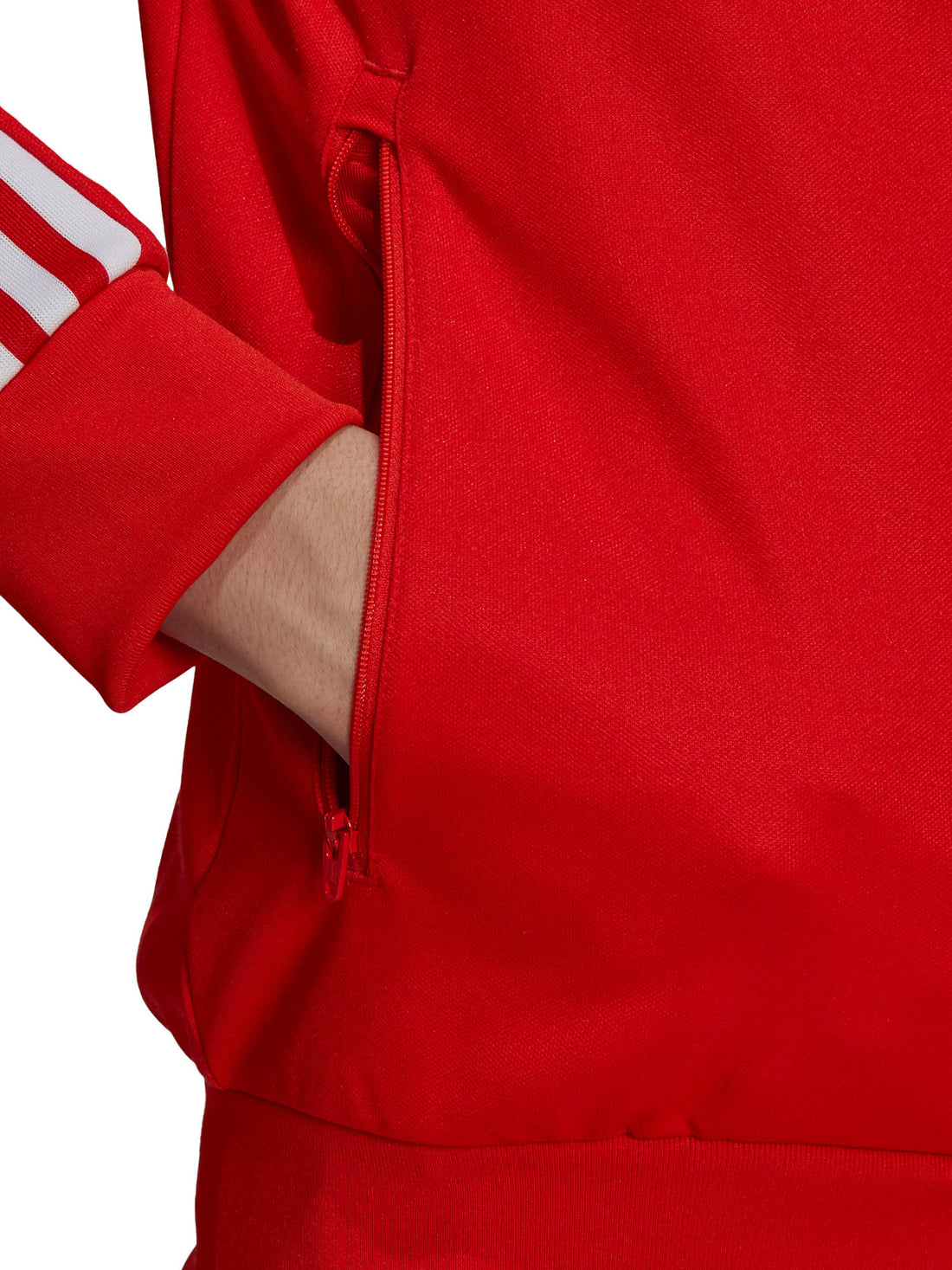 Giacche Rosso Adidas Originals