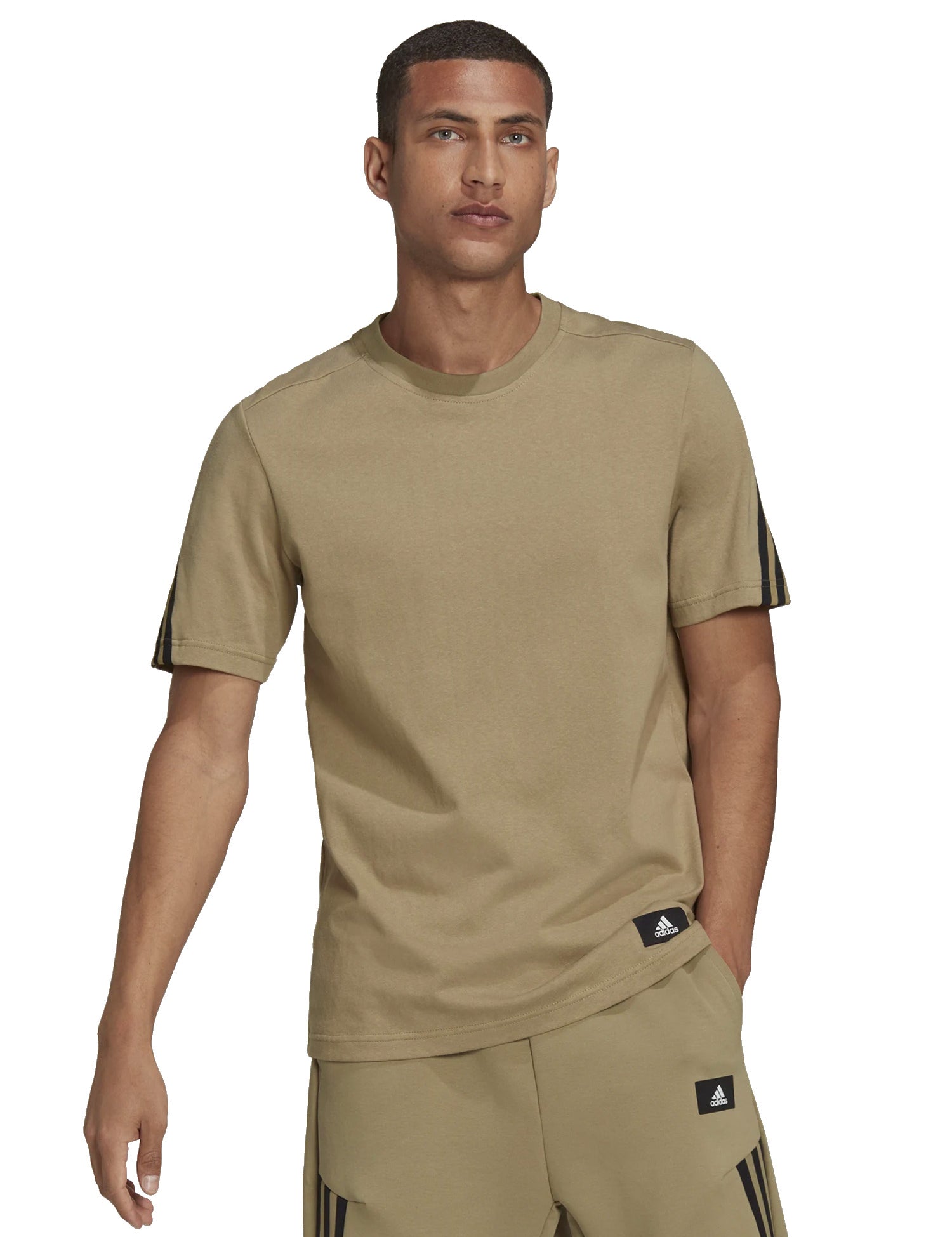 T-shirt Beige Adidas Performance