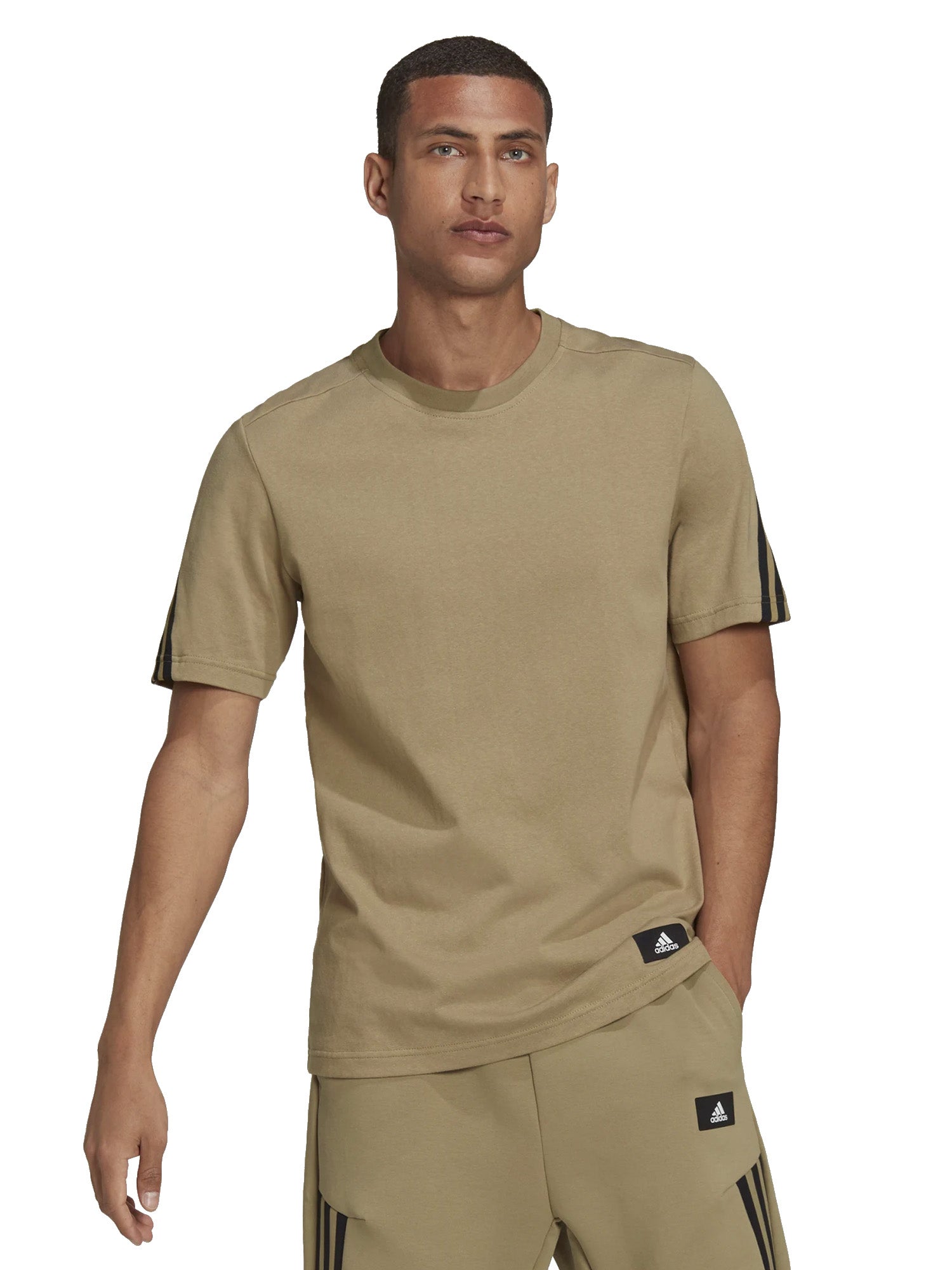 T-shirt Beige Adidas Performance