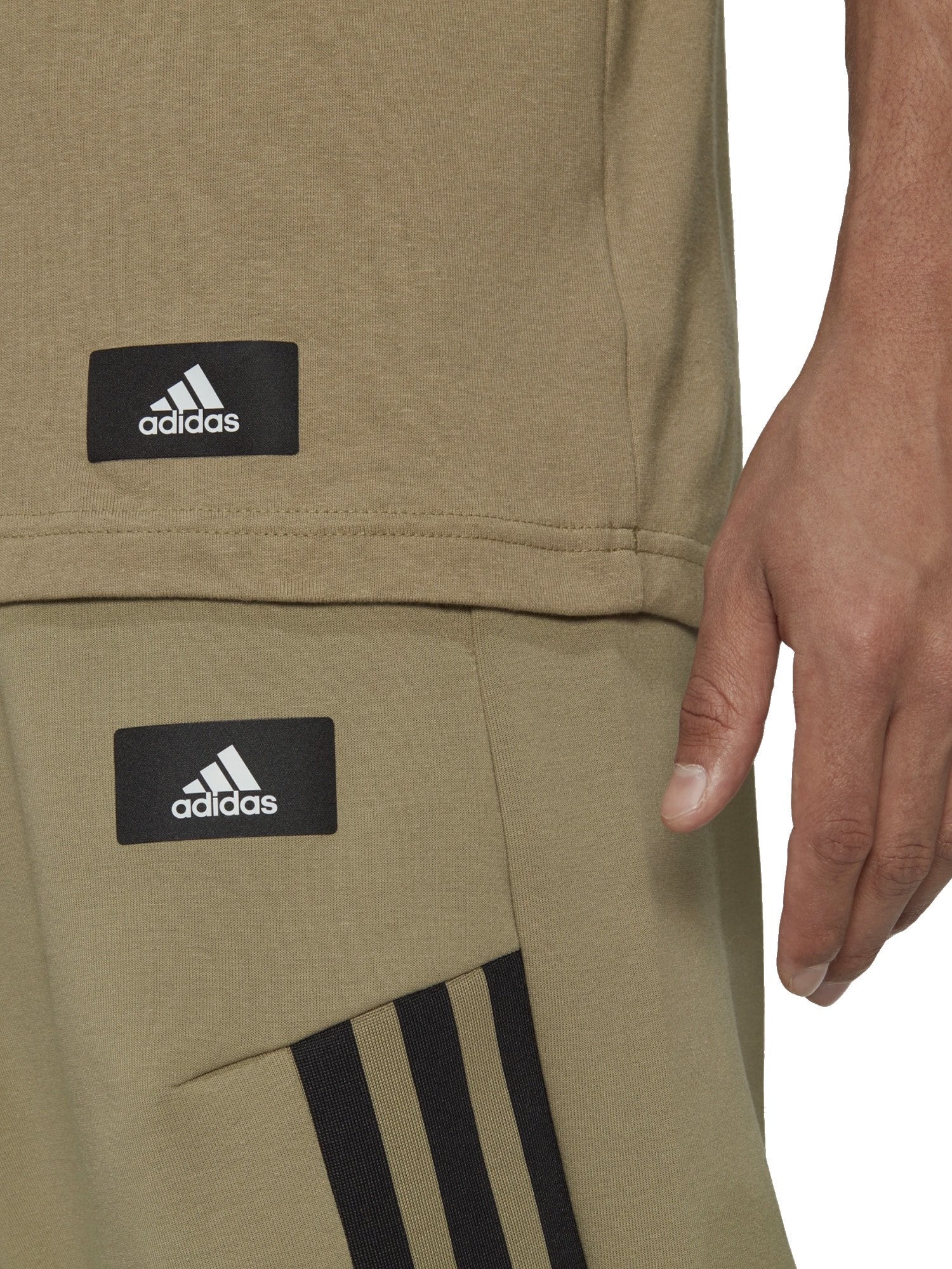 T-shirt Beige Adidas Performance