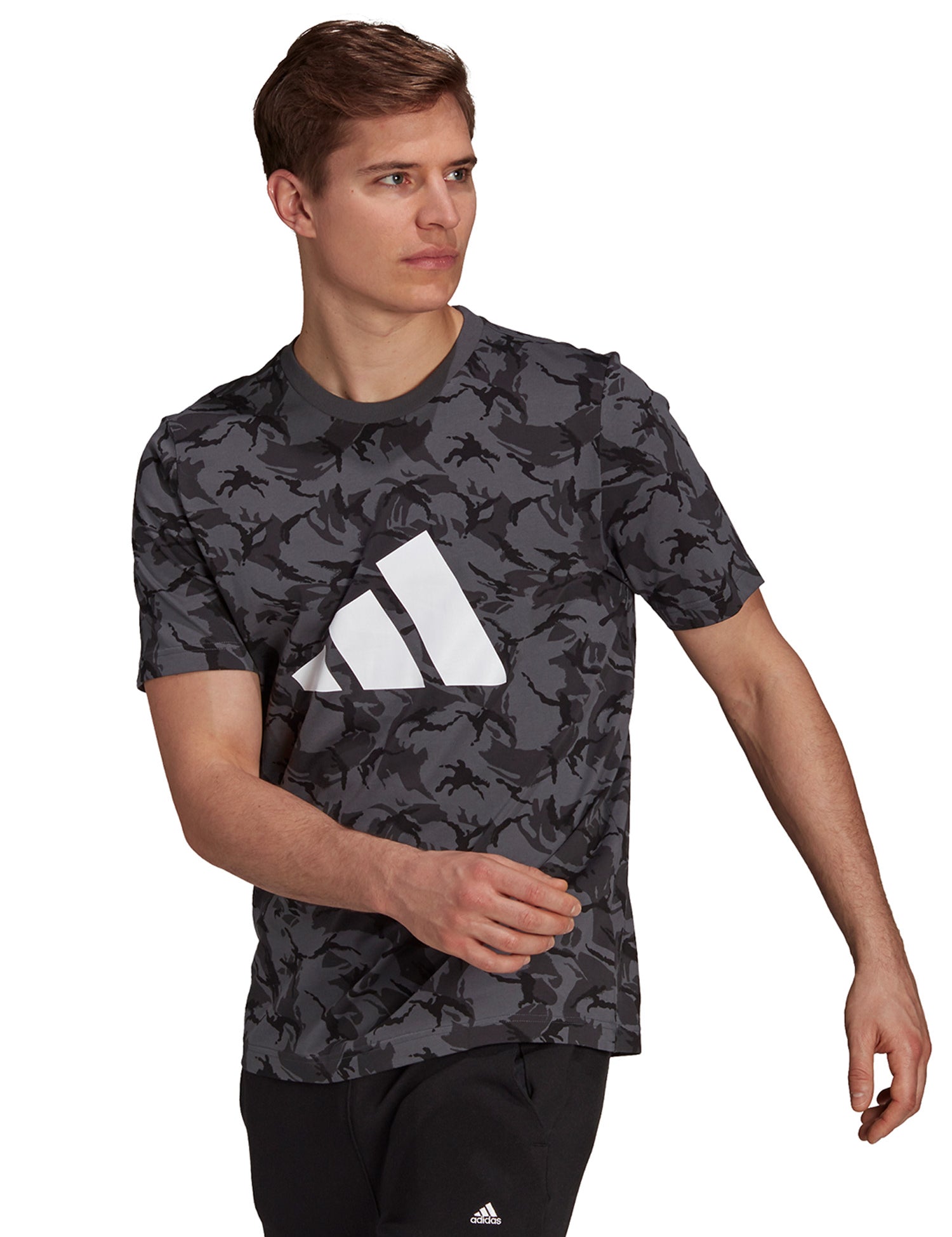 T-shirt Nero Adidas Performance